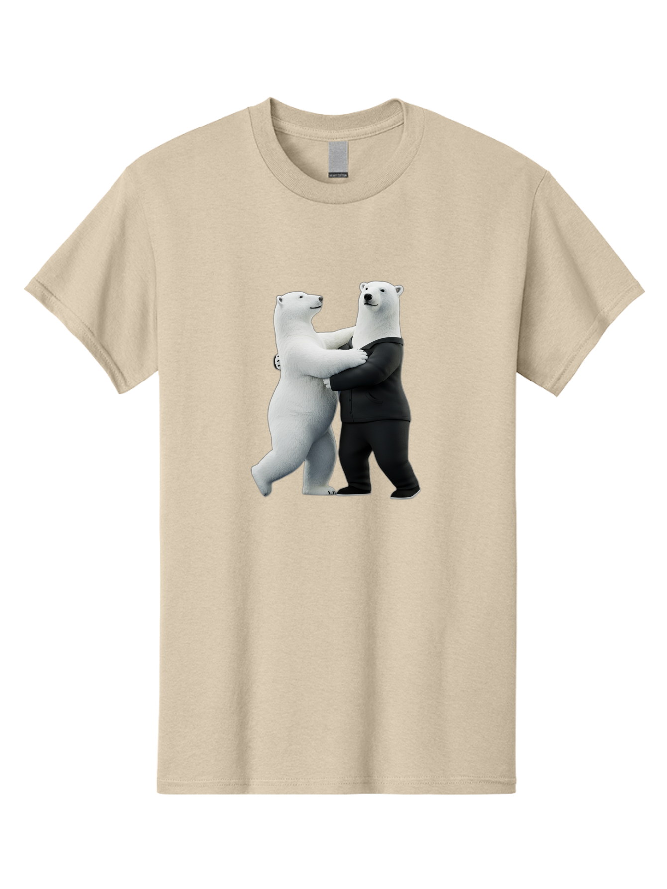 Dancing-Polar-Bears-1 Men'S Graphic Tee, 100% Cotton, Comfortable Casual Summer Wear, Machine Washable, Vintage Camera, Old Camera, Antique Camera, Black Camera, Classic Photography, Photography Equipment, Nostalgic Device, Film Camera, Baf018