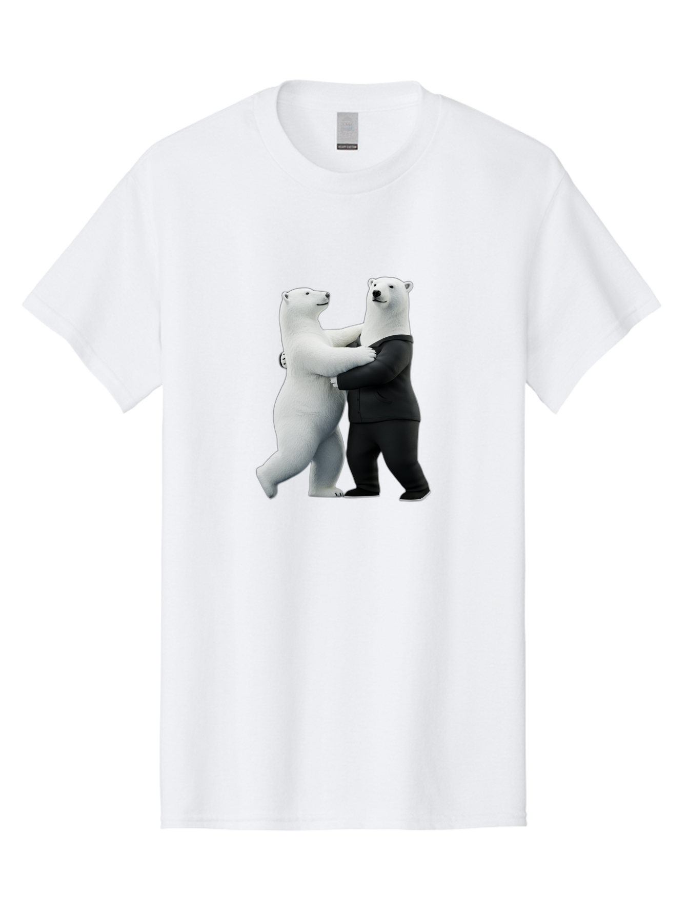 Dancing-Polar-Bears-1 Men'S Graphic Tee, 100% Cotton, Comfortable Casual Summer Wear, Machine Washable, Vintage Camera, Old Camera, Antique Camera, Black Camera, Classic Photography, Photography Equipment, Nostalgic Device, Film Camera, Baf018