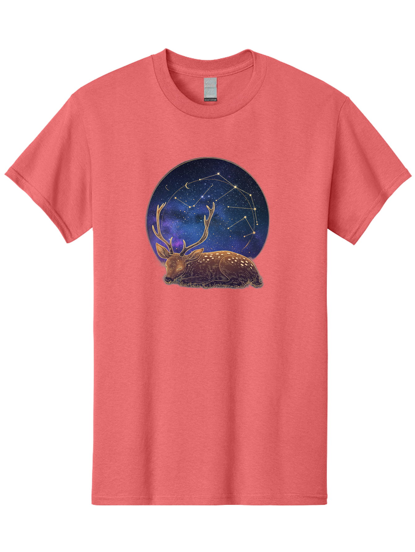 Deer-Constellation Men'S Graphic Tee, 100% Cotton, Comfortable Casual Summer Wear, Machine Washable, Vintage Camera, Old Camera, Antique Camera, Black Camera, Classic Photography, Photography Equipment, Nostalgic Device, Film Camera, Baf023