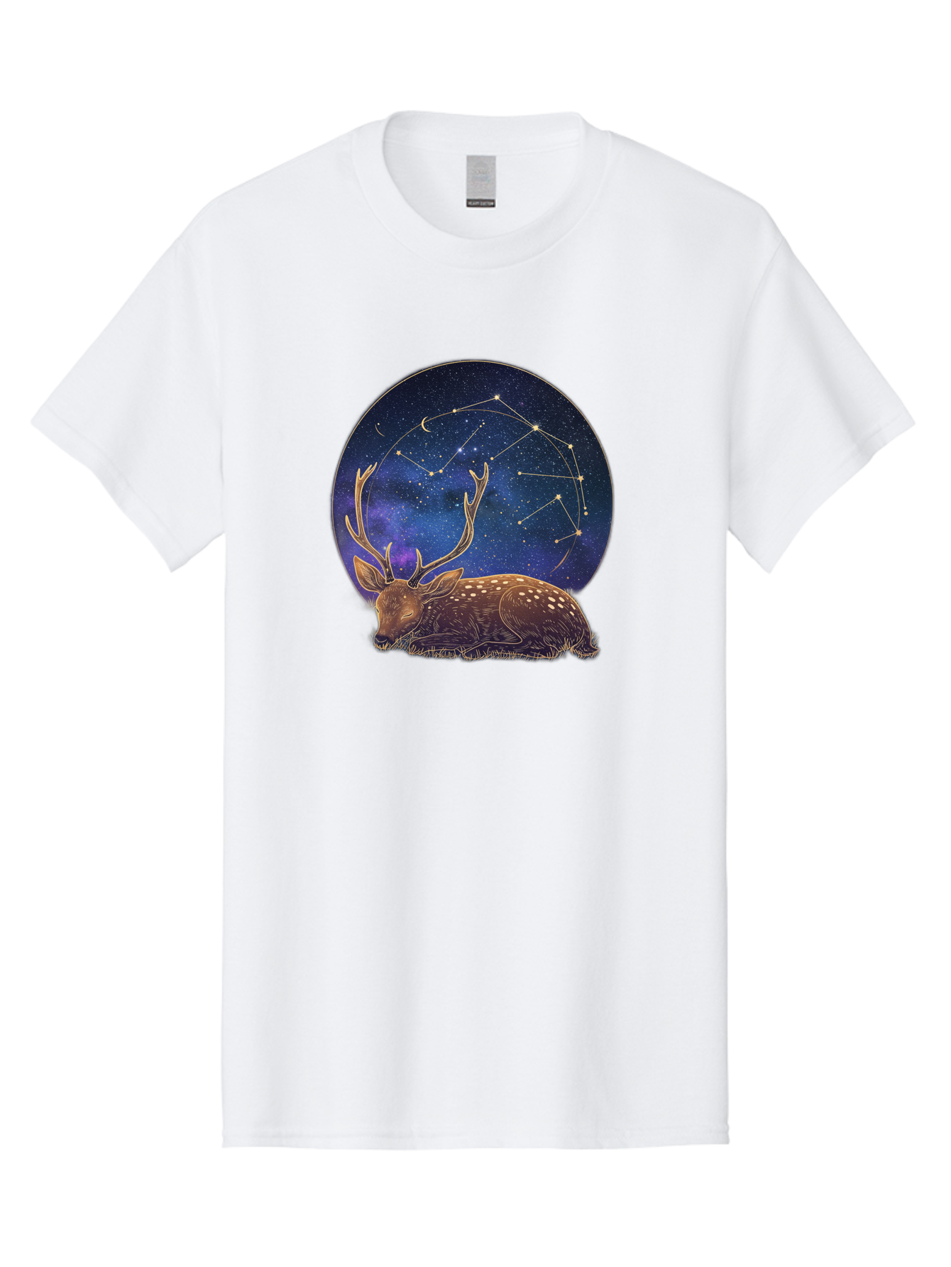 Deer-Constellation Men'S Graphic Tee, 100% Cotton, Comfortable Casual Summer Wear, Machine Washable, Vintage Camera, Old Camera, Antique Camera, Black Camera, Classic Photography, Photography Equipment, Nostalgic Device, Film Camera, Baf023