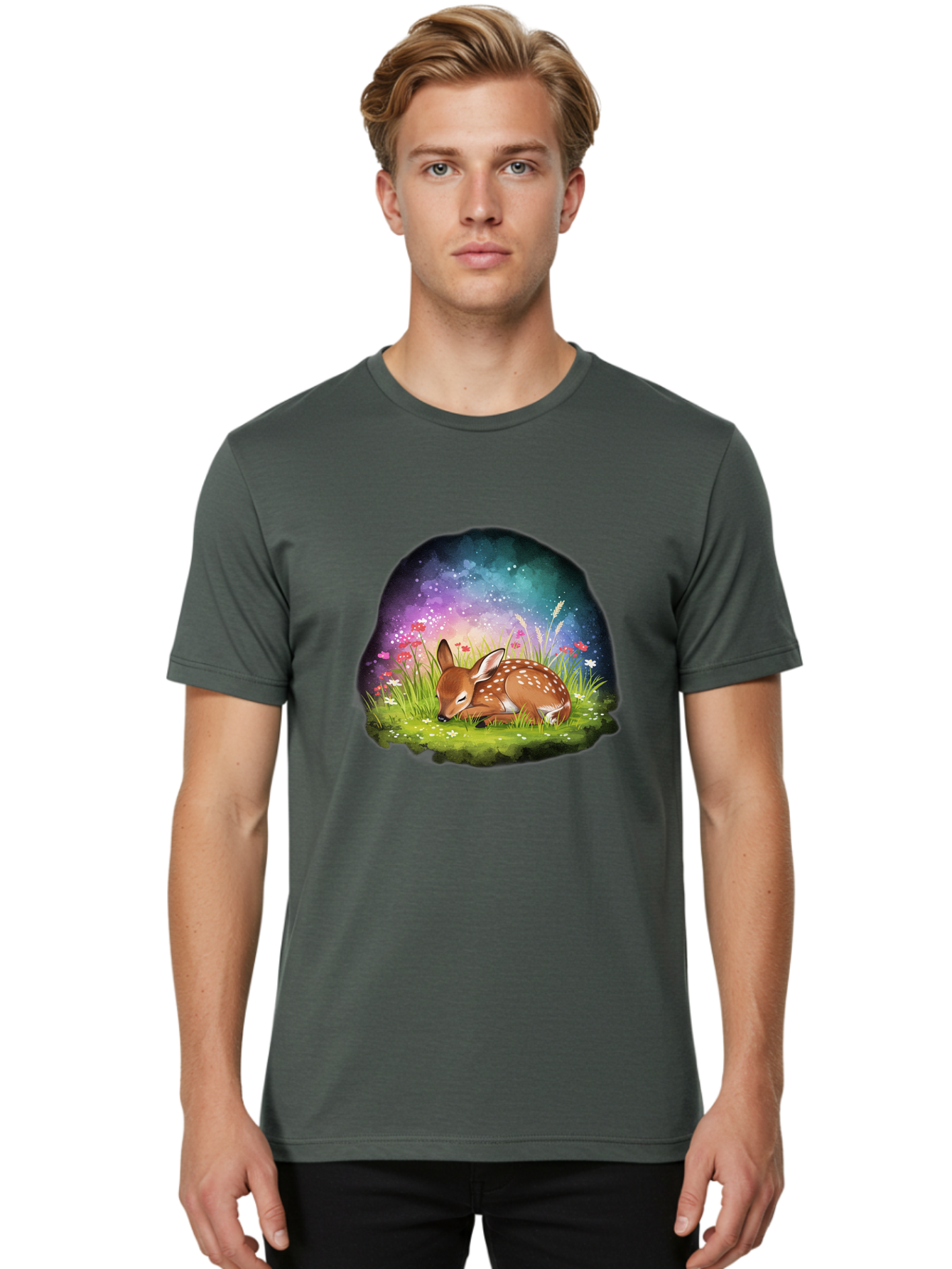 Deer-In-Flowers Men'S Graphic Tee, 100% Cotton, Comfortable Casual Summer Wear, Machine Washable, Vintage Camera, Old Camera, Antique Camera, Black Camera, Classic Photography, Photography Equipment, Nostalgic Device, Film Camera, Camera Art Baf024