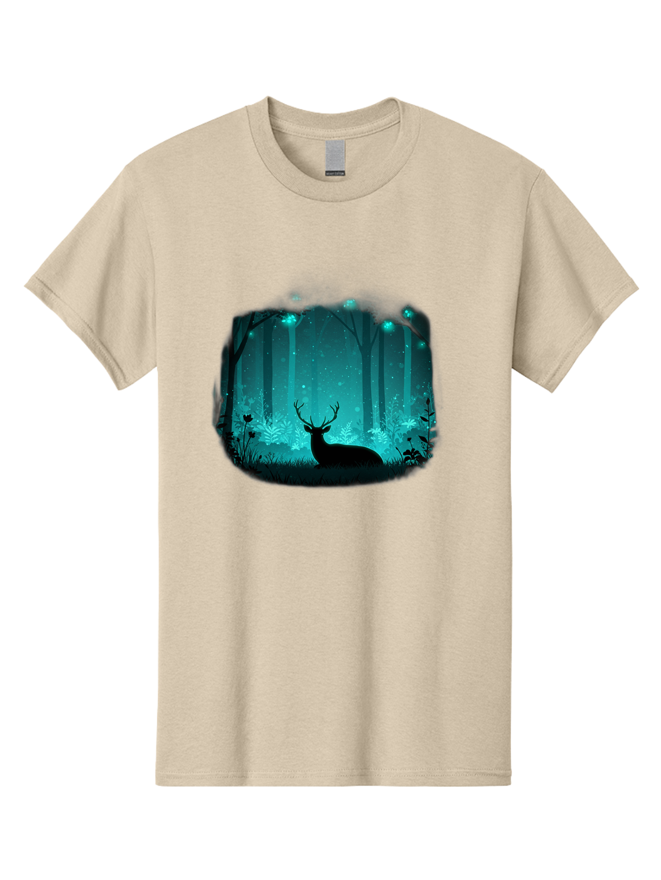 Deer-In-Forest Men'S Graphic Tee, 100% Cotton, Comfortable Casual Summer Wear, Machine Washable, Vintage Camera, Old Camera, Antique Camera, Black Camera, Classic Photography, Photography Equipment, Nostalgic Device, Film Camera, Camera Art Baf026