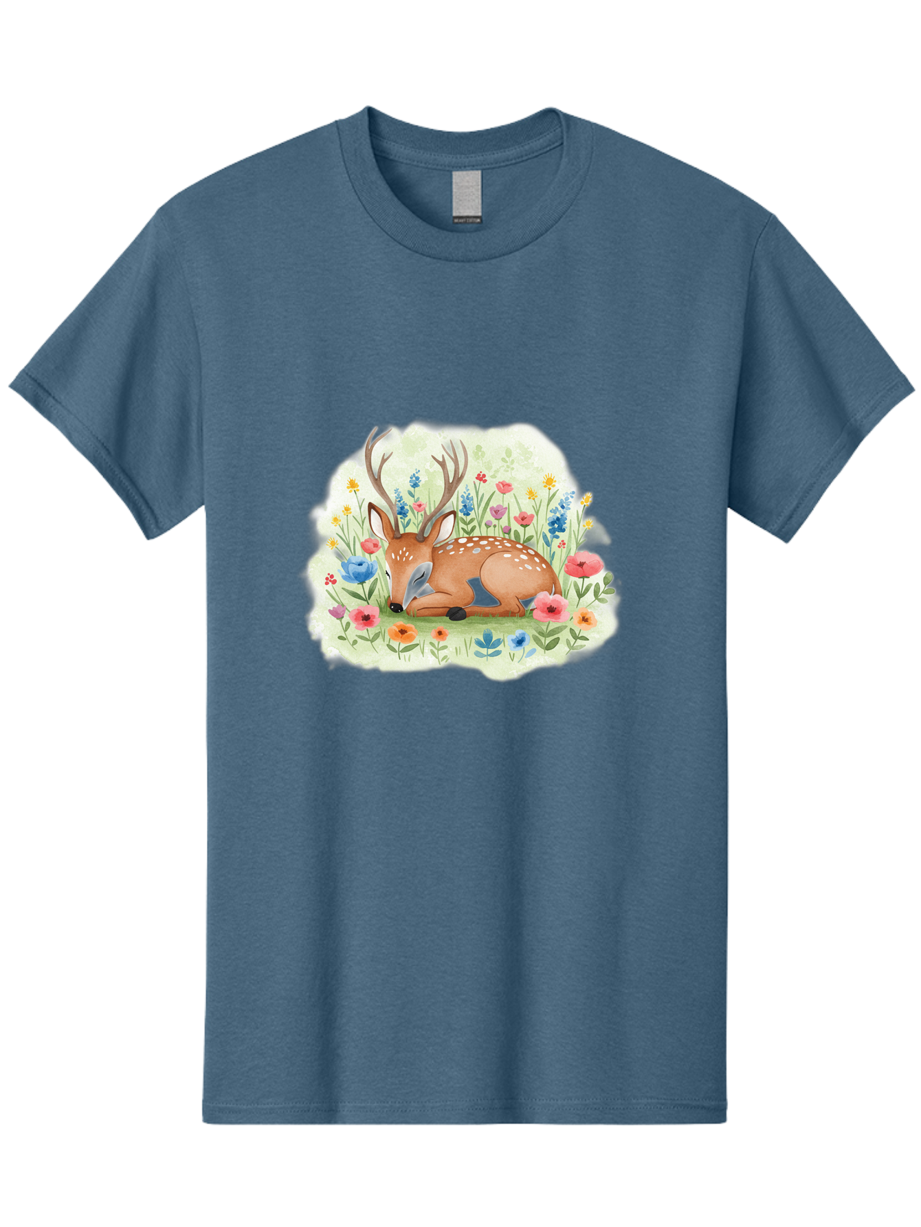 Deer-In-Wildflowers Men'S Graphic Tee, 100% Cotton, Comfortable Casual Summer Wear, Machine Washable, Vintage Camera, Old Camera, Antique Camera, Black Camera, Classic Photography, Photography Equipment, Nostalgic Device, Film Camera, Baf027