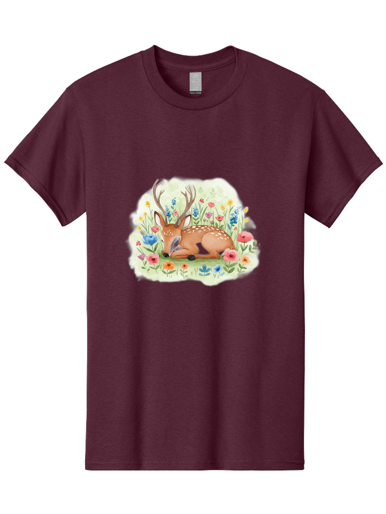 Deer-In-Wildflowers Men'S Graphic Tee, 100% Cotton, Comfortable Casual Summer Wear, Machine Washable, Vintage Camera, Old Camera, Antique Camera, Black Camera, Classic Photography, Photography Equipment, Nostalgic Device, Film Camera, Baf027