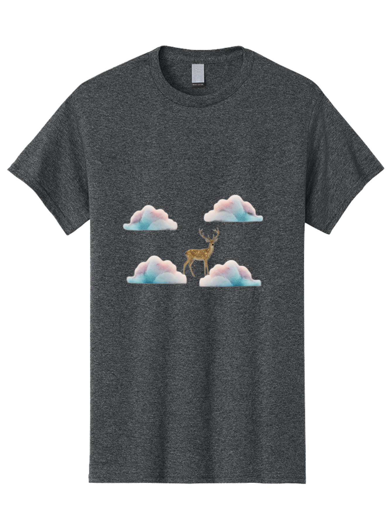 Deer-On-Clouds Men'S Graphic Tee, 100% Cotton, Comfortable Casual Summer Wear, Machine Washable, Vintage Camera, Old Camera, Antique Camera, Black Camera, Classic Photography, Photography Equipment, Nostalgic Device, Film Camera, Camera Art Baf028