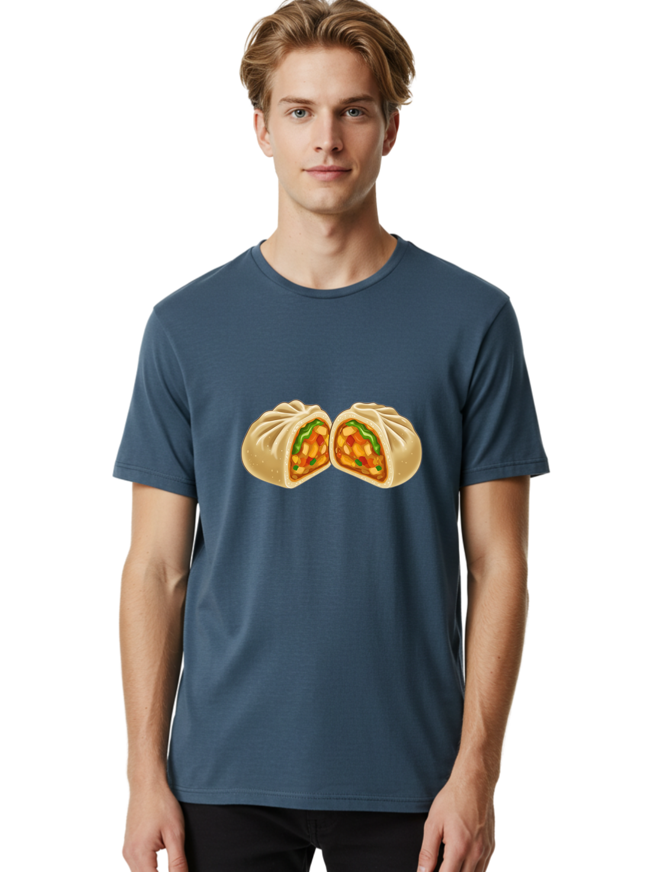 Dim-Sum-Dumplings Men'S Graphic Tee, 100% Cotton, Comfortable Casual Summer Wear, Machine Washable, Vintage Camera, Old Camera, Antique Camera, Black Camera, Classic Photography, Photography Equipment, Nostalgic Device, Film Camera, Camera Art Baf032