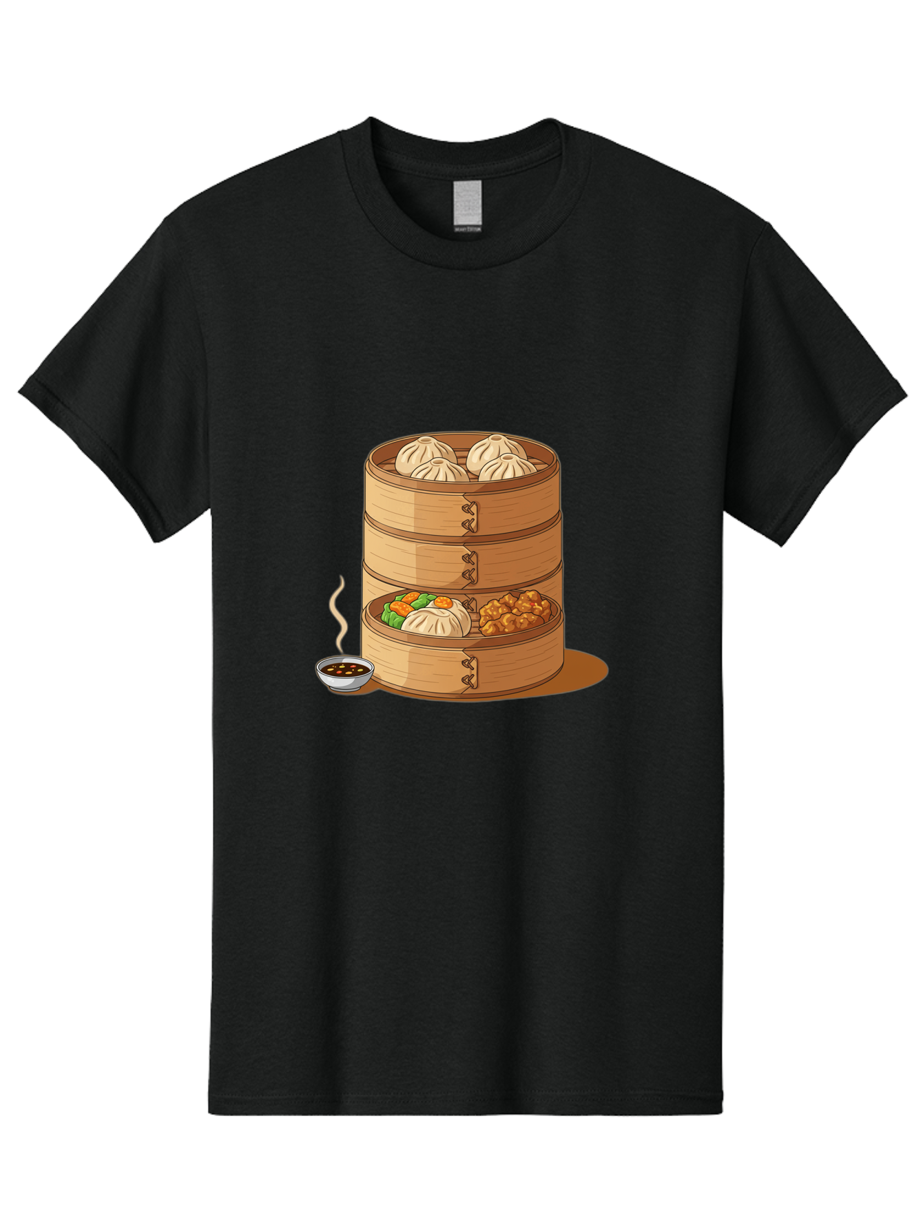Dim-Sum-Steamer Men'S Graphic Tee, 100% Cotton, Comfortable Casual Summer Wear, Machine Washable, Vintage Camera, Old Camera, Antique Camera, Black Camera, Classic Photography, Photography Equipment, Nostalgic Device, Film Camera, Camera Art Baf033