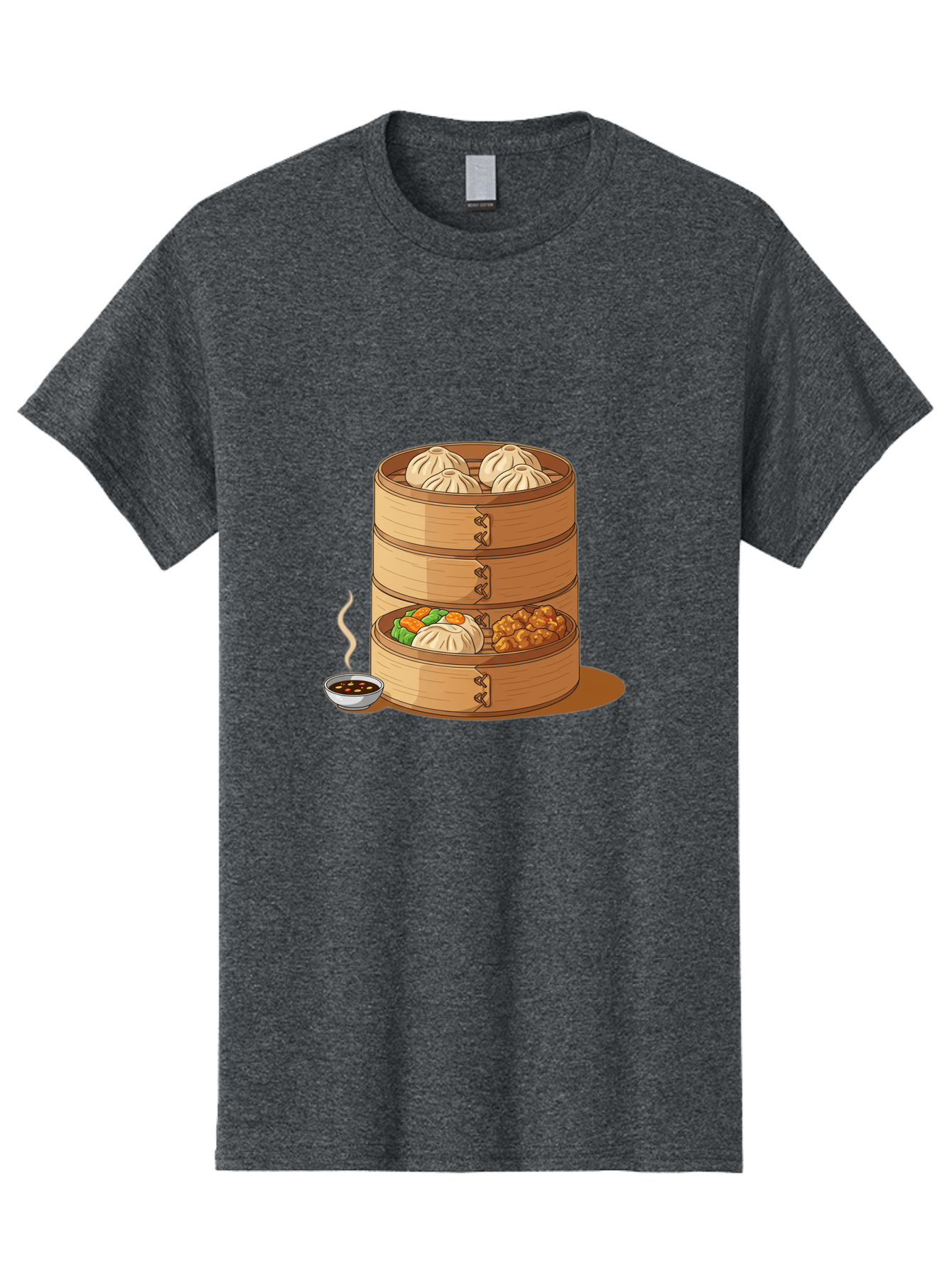 Dim-Sum-Steamer Men'S Graphic Tee, 100% Cotton, Comfortable Casual Summer Wear, Machine Washable, Vintage Camera, Old Camera, Antique Camera, Black Camera, Classic Photography, Photography Equipment, Nostalgic Device, Film Camera, Camera Art Baf033
