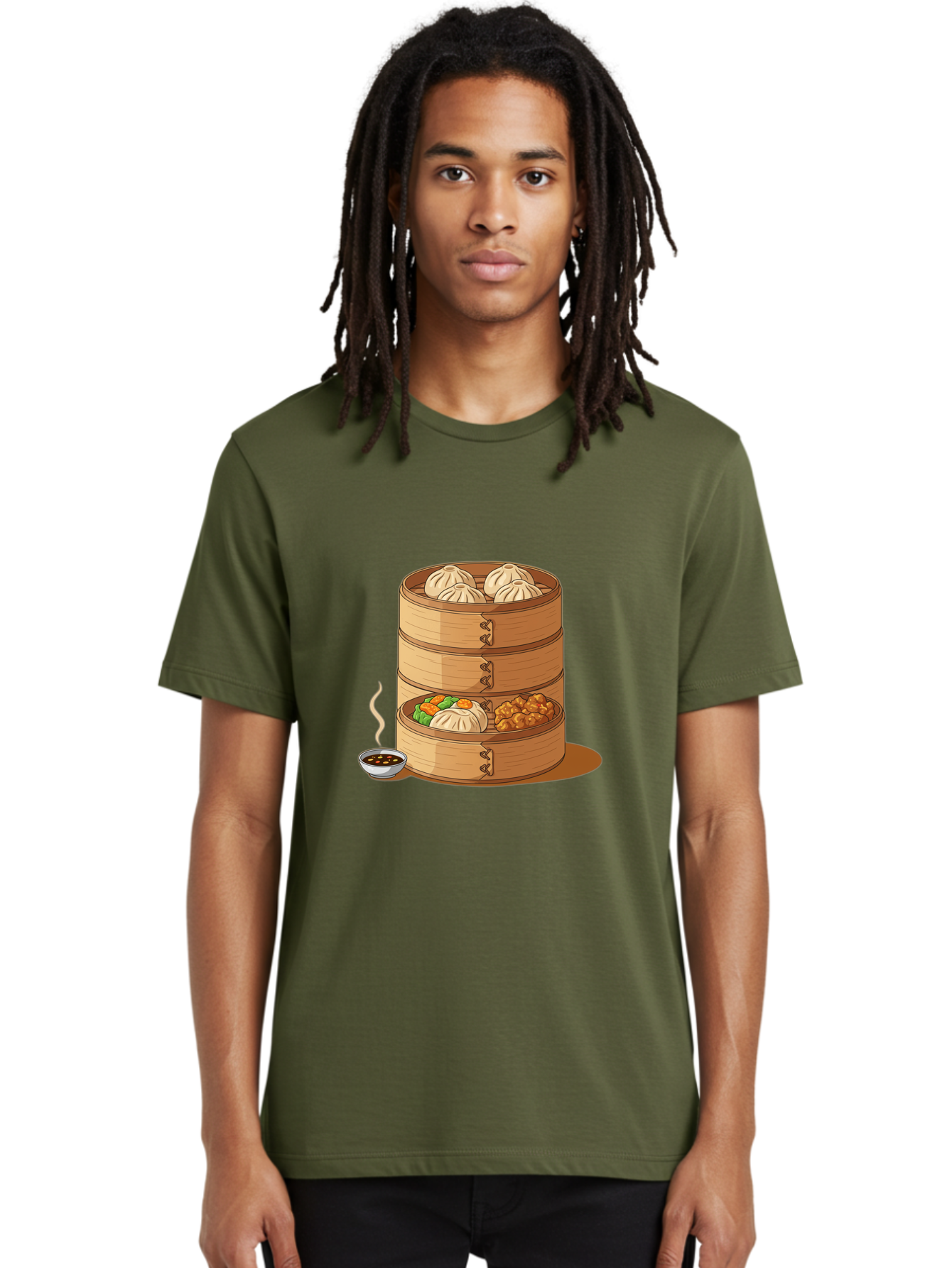 Dim-Sum-Steamer Men'S Graphic Tee, 100% Cotton, Comfortable Casual Summer Wear, Machine Washable, Vintage Camera, Old Camera, Antique Camera, Black Camera, Classic Photography, Photography Equipment, Nostalgic Device, Film Camera, Camera Art Baf033