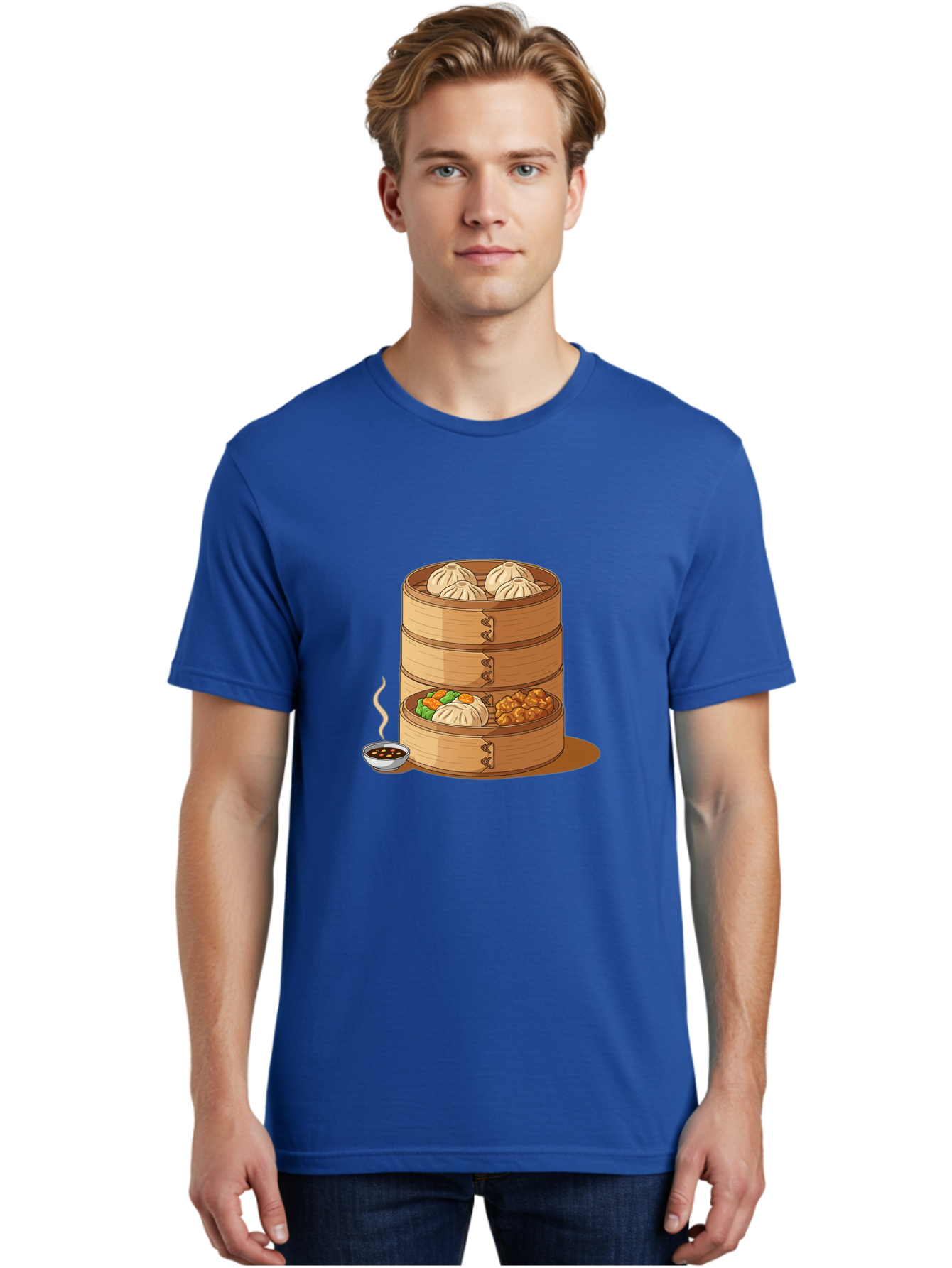 Dim-Sum-Steamer Men'S Graphic Tee, 100% Cotton, Comfortable Casual Summer Wear, Machine Washable, Vintage Camera, Old Camera, Antique Camera, Black Camera, Classic Photography, Photography Equipment, Nostalgic Device, Film Camera, Camera Art Baf033