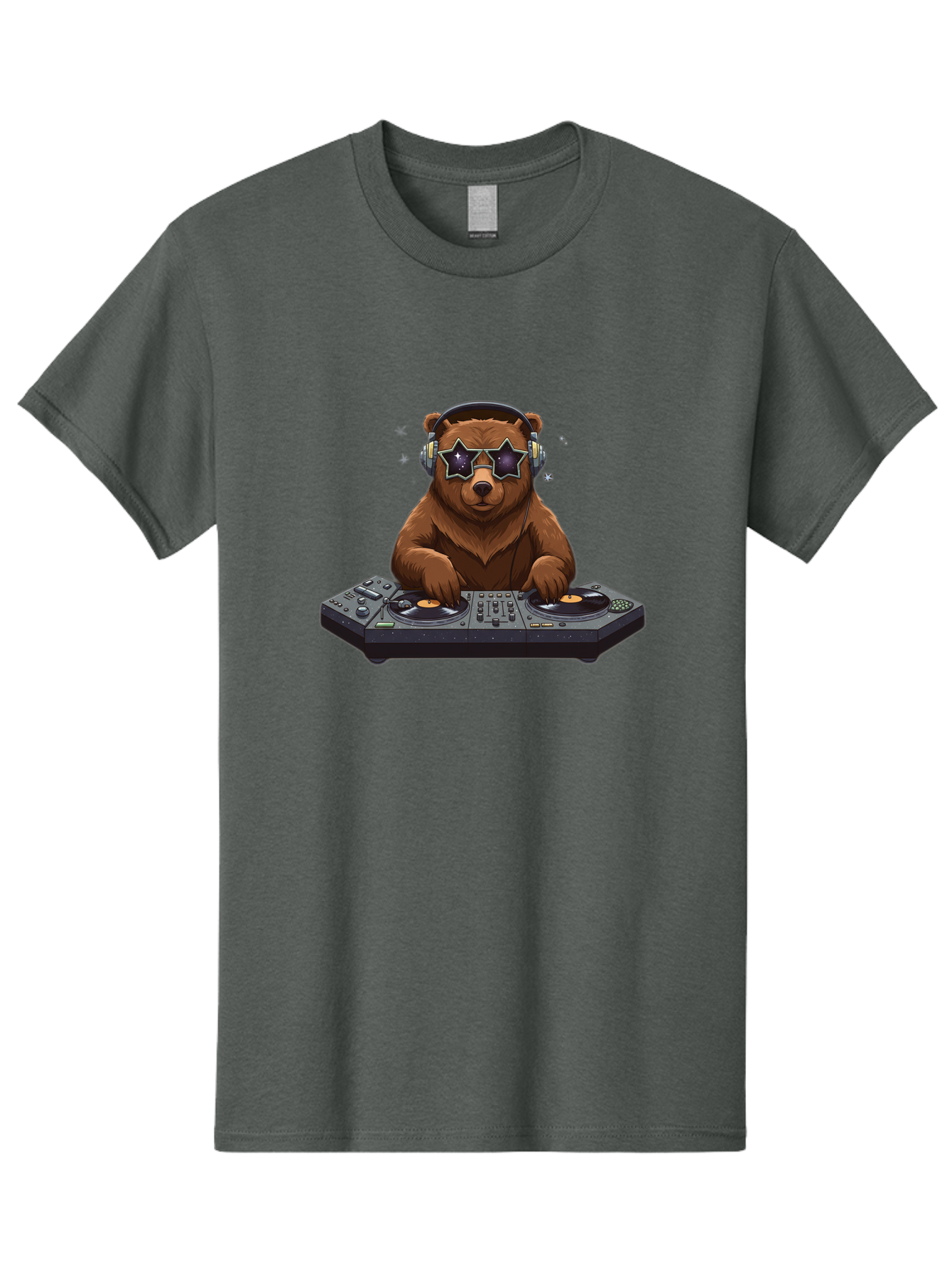 Dj-Bear-6 Men'S Graphic Tee, 100% Cotton, Comfortable Casual Summer Wear, Machine Washable, Vintage Camera, Old Camera, Antique Camera, Black Camera, Classic Photography, Photography Equipment, Nostalgic Device, Film Camera, Camera Art Baf041