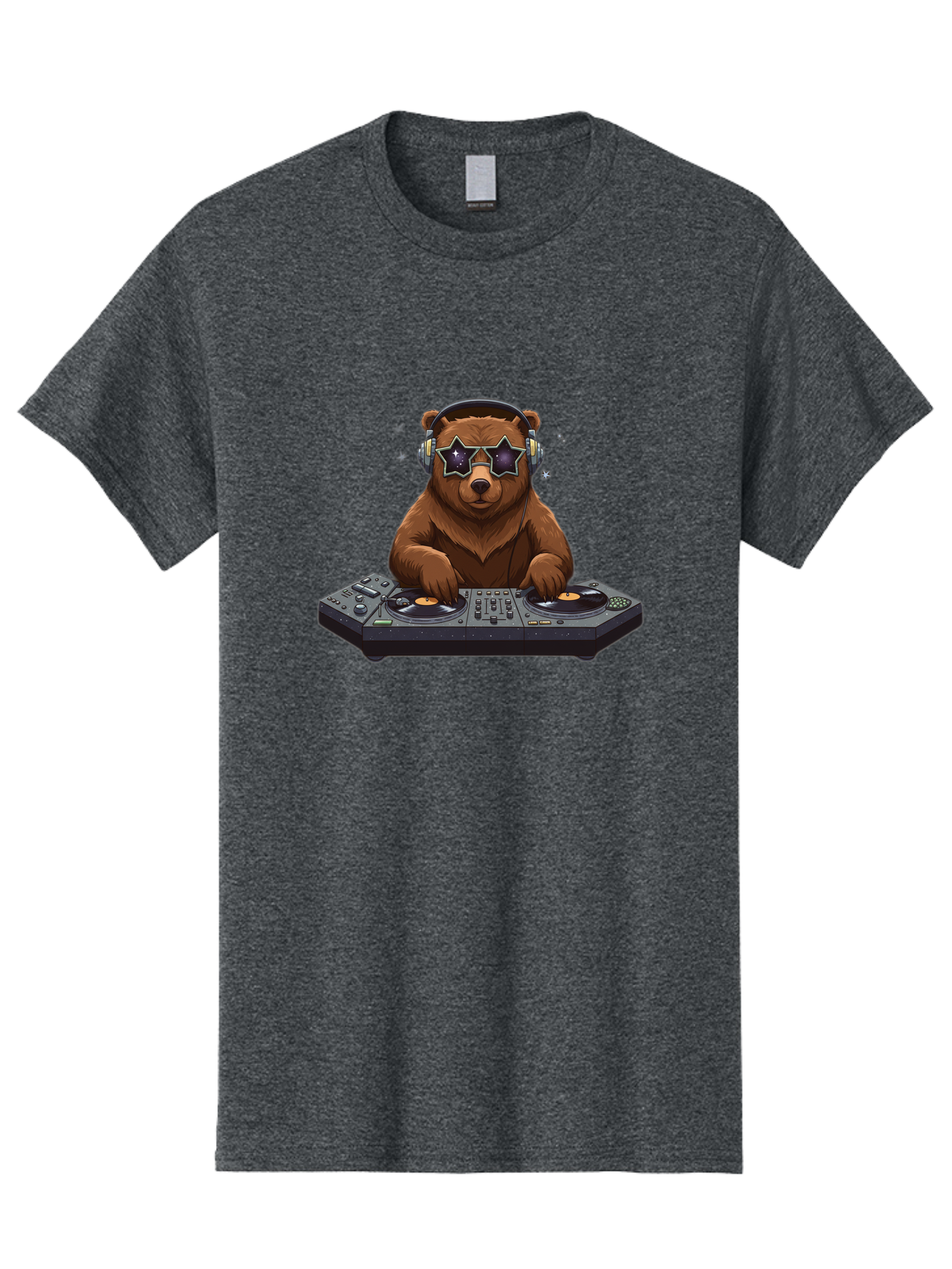 Dj-Bear-6 Men'S Graphic Tee, 100% Cotton, Comfortable Casual Summer Wear, Machine Washable, Vintage Camera, Old Camera, Antique Camera, Black Camera, Classic Photography, Photography Equipment, Nostalgic Device, Film Camera, Camera Art Baf041