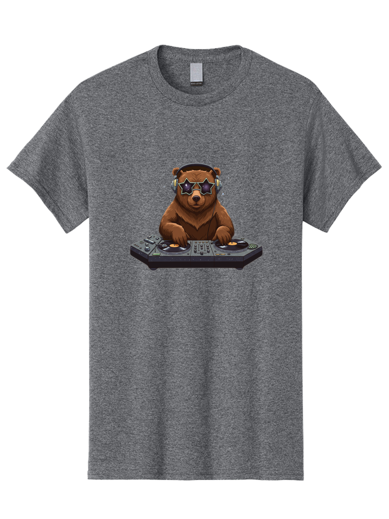 Dj-Bear-6 Men'S Graphic Tee, 100% Cotton, Comfortable Casual Summer Wear, Machine Washable, Vintage Camera, Old Camera, Antique Camera, Black Camera, Classic Photography, Photography Equipment, Nostalgic Device, Film Camera, Camera Art Baf041