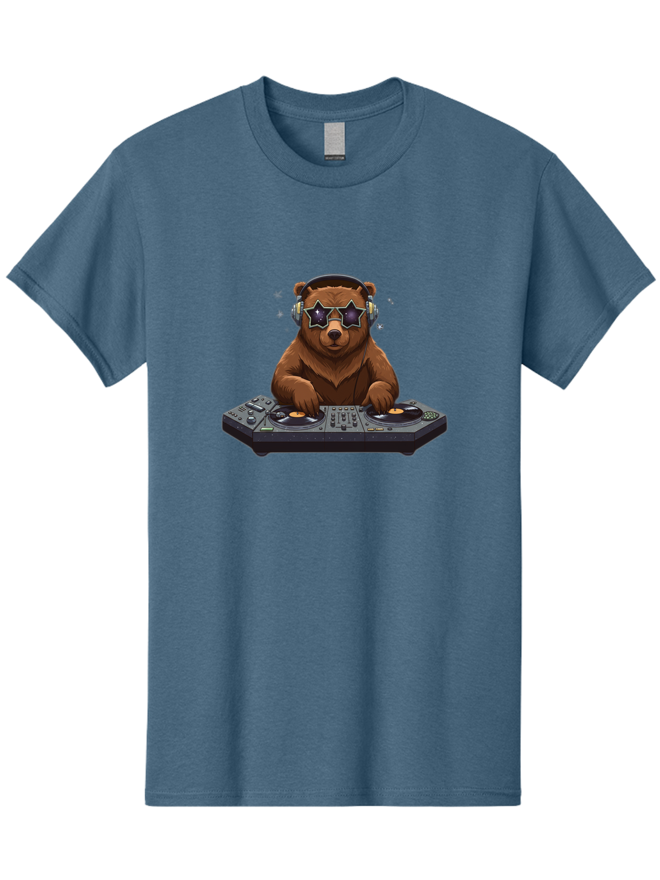 Dj-Bear-6 Men'S Graphic Tee, 100% Cotton, Comfortable Casual Summer Wear, Machine Washable, Vintage Camera, Old Camera, Antique Camera, Black Camera, Classic Photography, Photography Equipment, Nostalgic Device, Film Camera, Camera Art Baf041