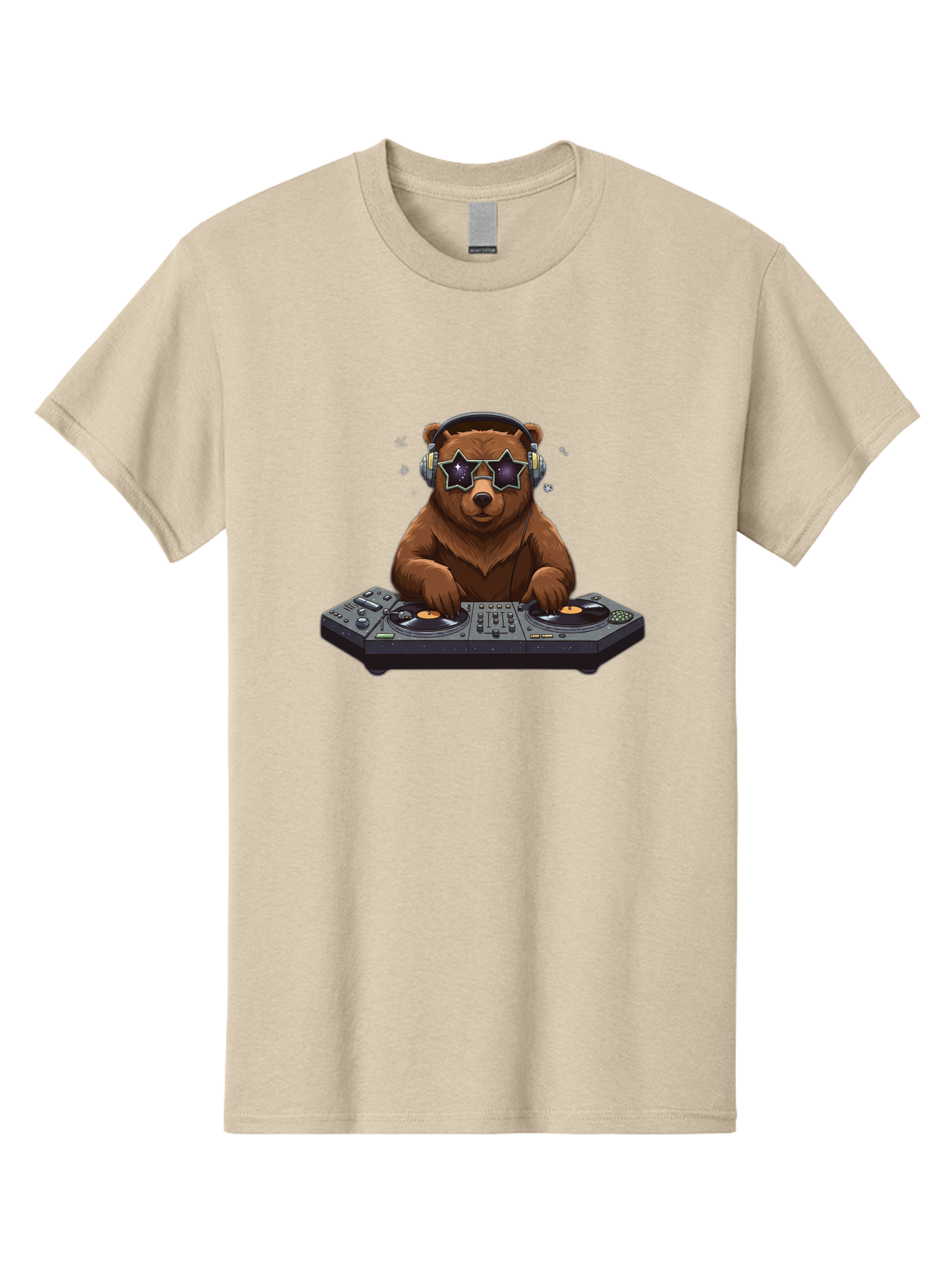 Dj-Bear-6 Men'S Graphic Tee, 100% Cotton, Comfortable Casual Summer Wear, Machine Washable, Vintage Camera, Old Camera, Antique Camera, Black Camera, Classic Photography, Photography Equipment, Nostalgic Device, Film Camera, Camera Art Baf041