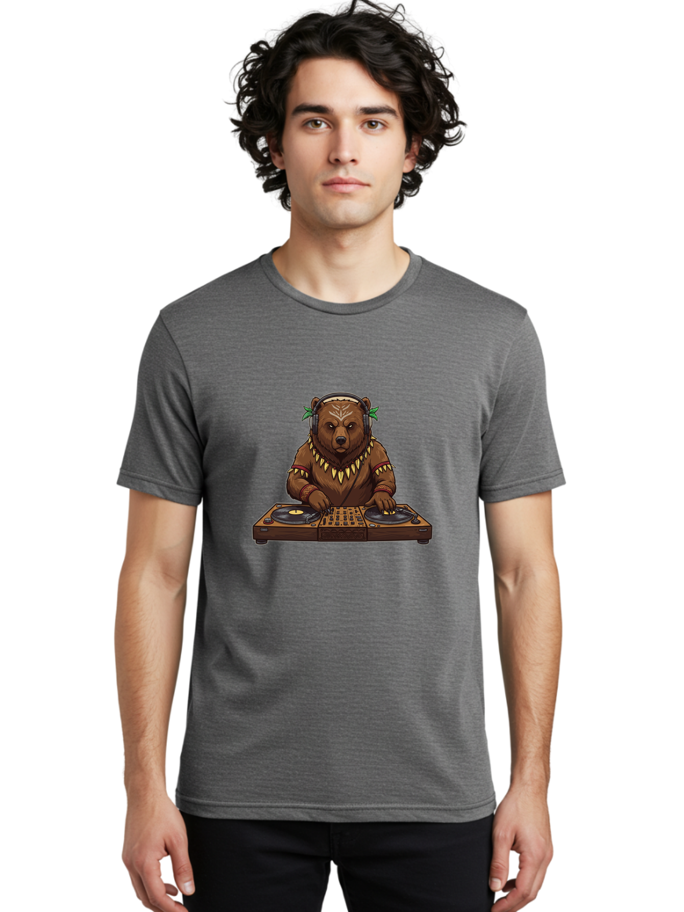 Dj-Bear-7 Men'S Graphic Tee, 100% Cotton, Comfortable Casual Summer Wear, Machine Washable, Vintage Camera, Old Camera, Antique Camera, Black Camera, Classic Photography, Photography Equipment, Nostalgic Device, Film Camera, Camera Art Baf042