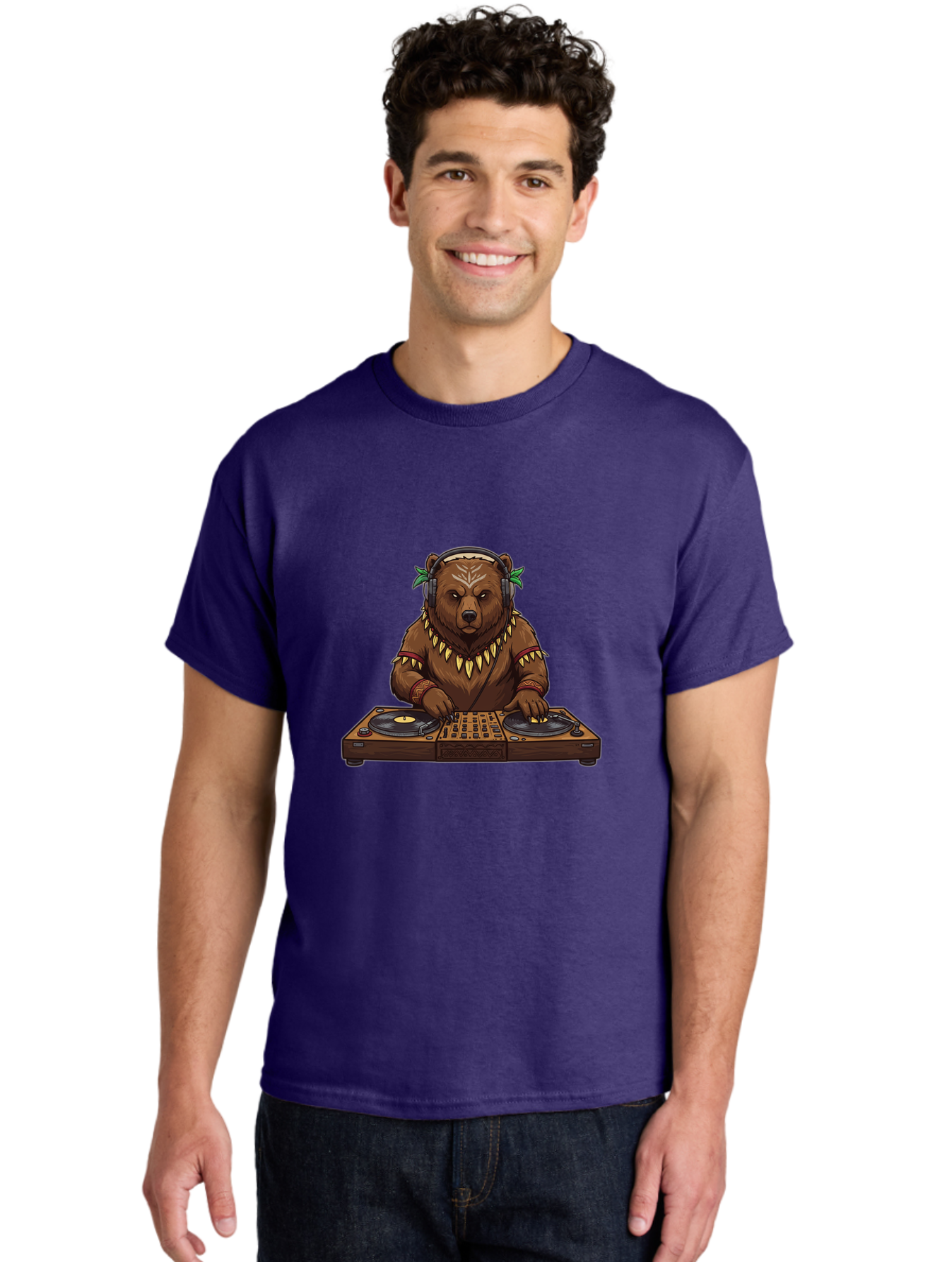 Dj-Bear-7 Men'S Graphic Tee, 100% Cotton, Comfortable Casual Summer Wear, Machine Washable, Vintage Camera, Old Camera, Antique Camera, Black Camera, Classic Photography, Photography Equipment, Nostalgic Device, Film Camera, Camera Art Baf042