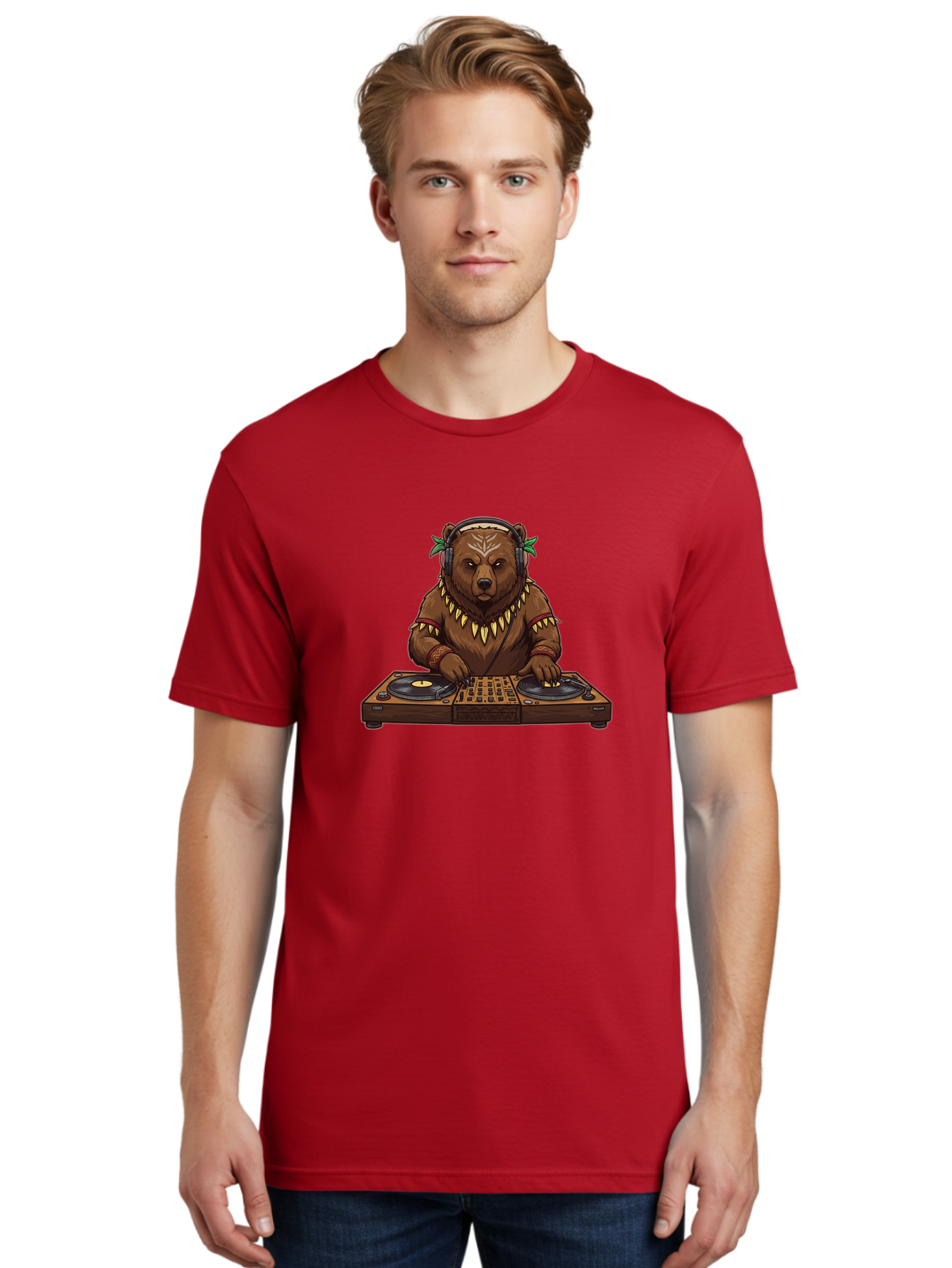 Dj-Bear-7 Men'S Graphic Tee, 100% Cotton, Comfortable Casual Summer Wear, Machine Washable, Vintage Camera, Old Camera, Antique Camera, Black Camera, Classic Photography, Photography Equipment, Nostalgic Device, Film Camera, Camera Art Baf042