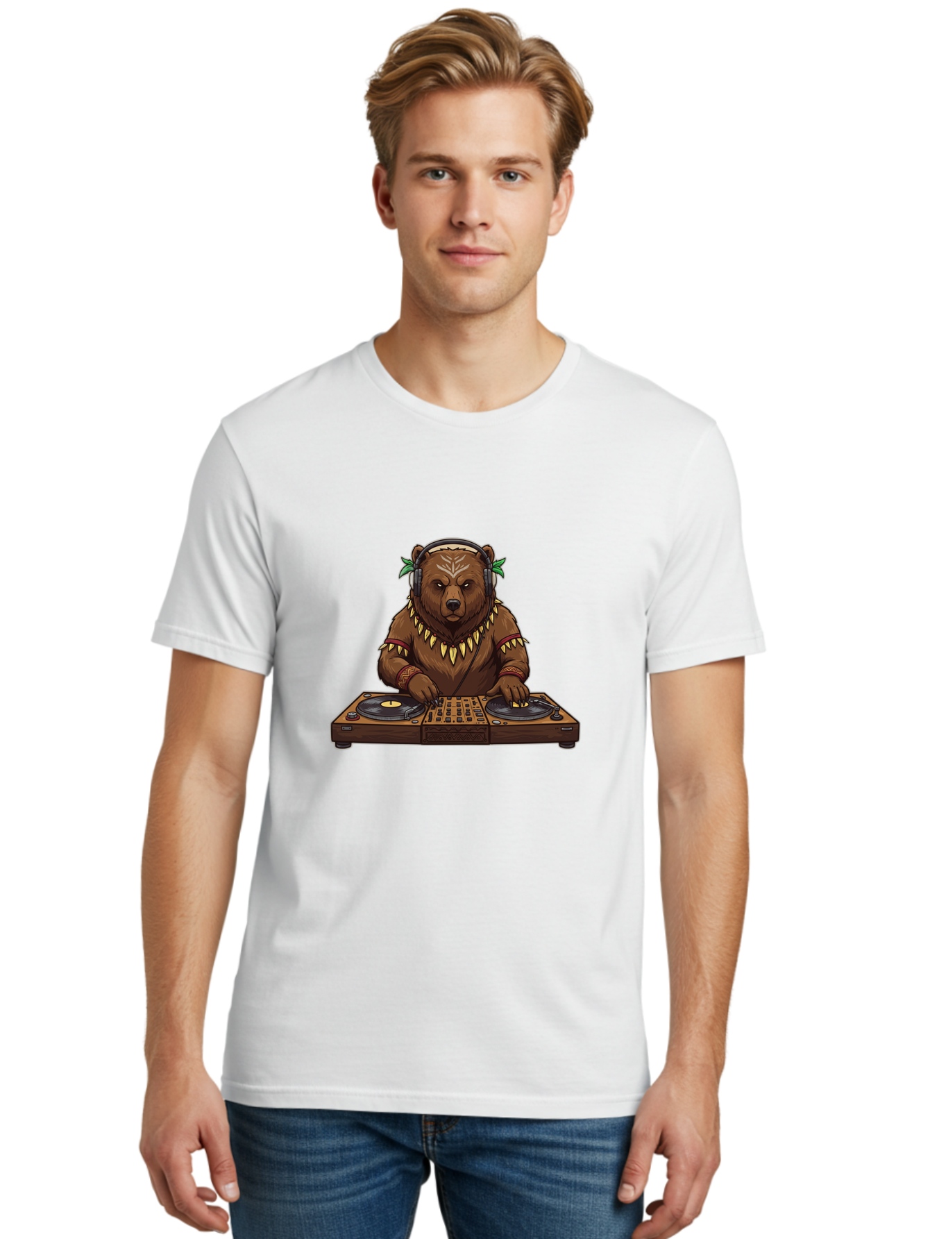 Dj-Bear-7 Men'S Graphic Tee, 100% Cotton, Comfortable Casual Summer Wear, Machine Washable, Vintage Camera, Old Camera, Antique Camera, Black Camera, Classic Photography, Photography Equipment, Nostalgic Device, Film Camera, Camera Art Baf042