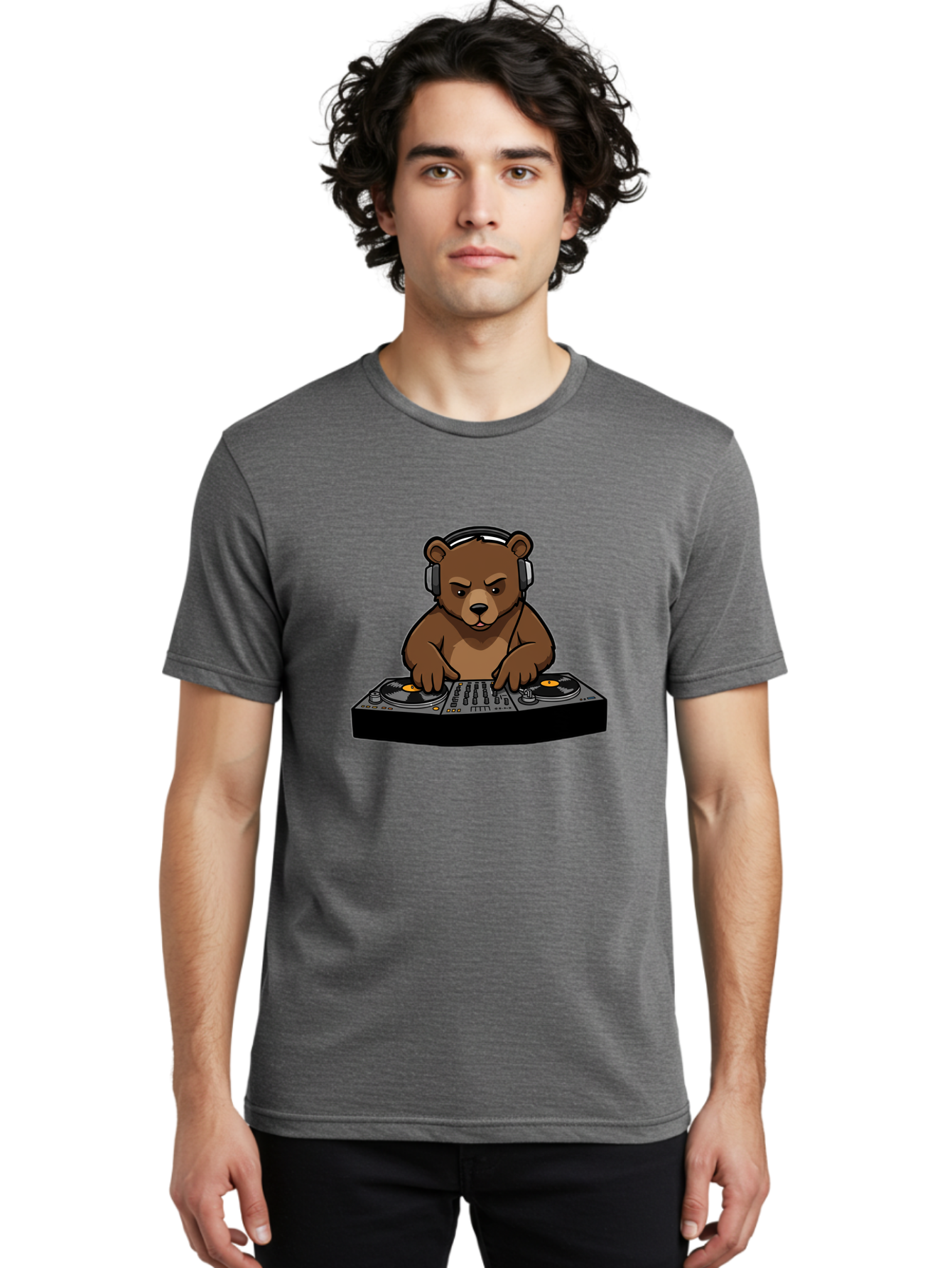 Dj-Bear Men'S Graphic Tee, 100% Cotton, Comfortable Casual Summer Wear, Machine Washable, Vintage Camera, Old Camera, Antique Camera, Black Camera, Classic Photography, Photography Equipment, Nostalgic Device, Film Camera, Camera Art Baf043