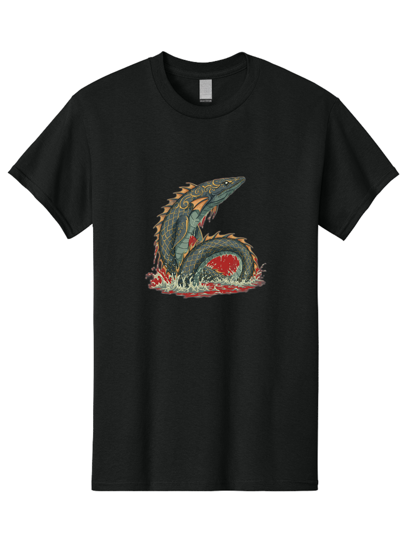 Dragon-Fish Men'S Graphic Tee, 100% Cotton, Comfortable Casual Summer Wear, Machine Washable, Vintage Camera, Old Camera, Antique Camera, Black Camera, Classic Photography, Photography Equipment, Nostalgic Device, Film Camera, Camera Art Baf044