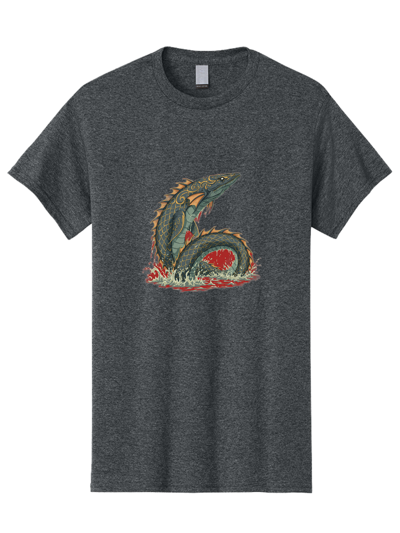 Dragon-Fish Men'S Graphic Tee, 100% Cotton, Comfortable Casual Summer Wear, Machine Washable, Vintage Camera, Old Camera, Antique Camera, Black Camera, Classic Photography, Photography Equipment, Nostalgic Device, Film Camera, Camera Art Baf044