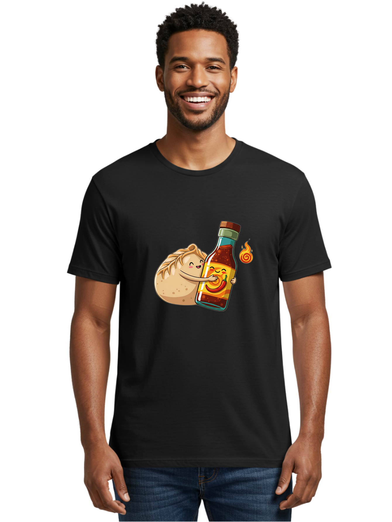 Dumpling-And-Hot-Sauce Men'S Graphic Tee, 100% Cotton, Comfortable Casual Summer Wear, Machine Washable, Vintage Camera, Old Camera, Antique Camera, Black Camera, Classic Photography, Photography Equipment, Nostalgic Device, Film Camera, Baf047