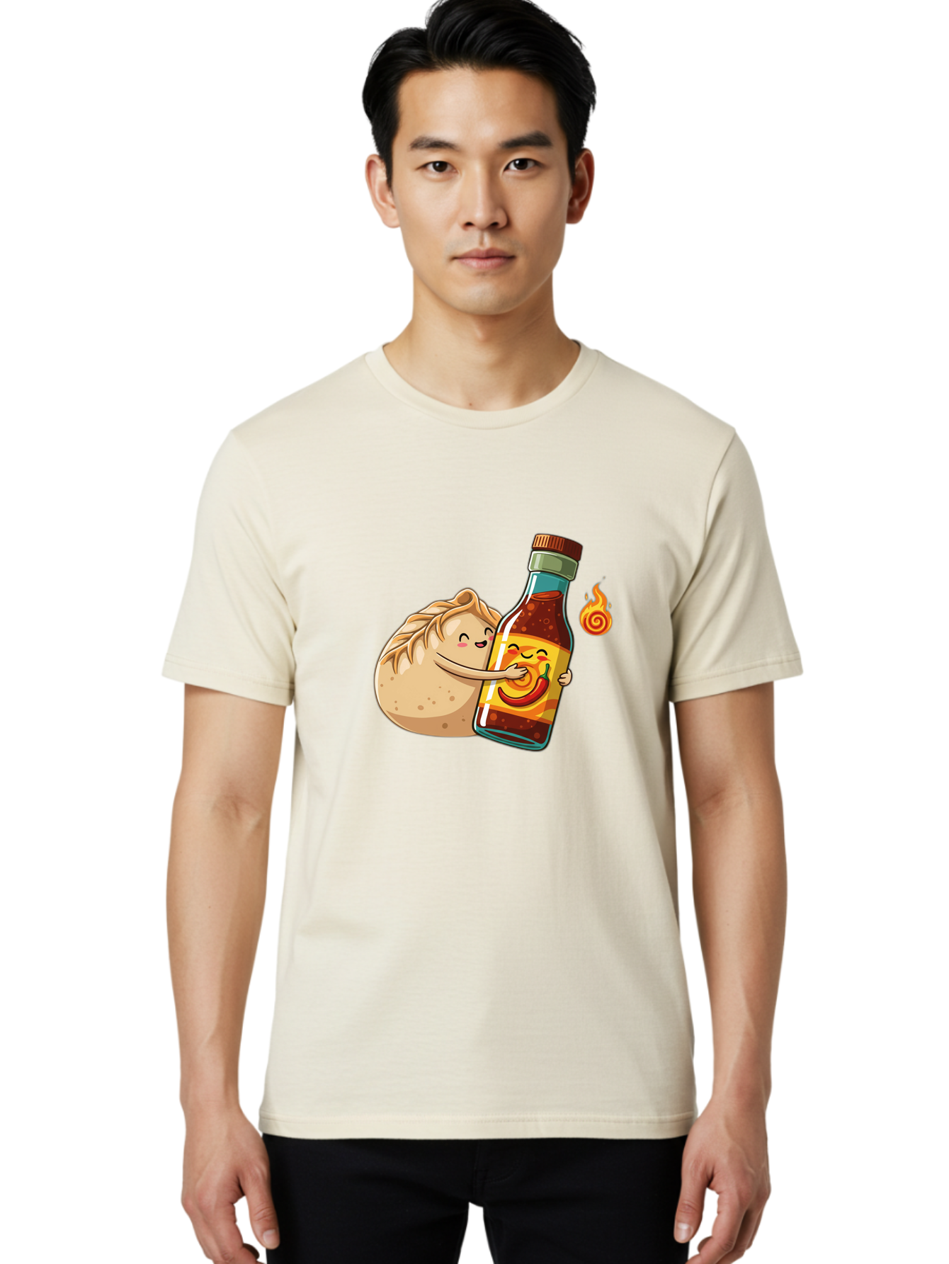 Dumpling-And-Hot-Sauce Men'S Graphic Tee, 100% Cotton, Comfortable Casual Summer Wear, Machine Washable, Vintage Camera, Old Camera, Antique Camera, Black Camera, Classic Photography, Photography Equipment, Nostalgic Device, Film Camera, Baf047