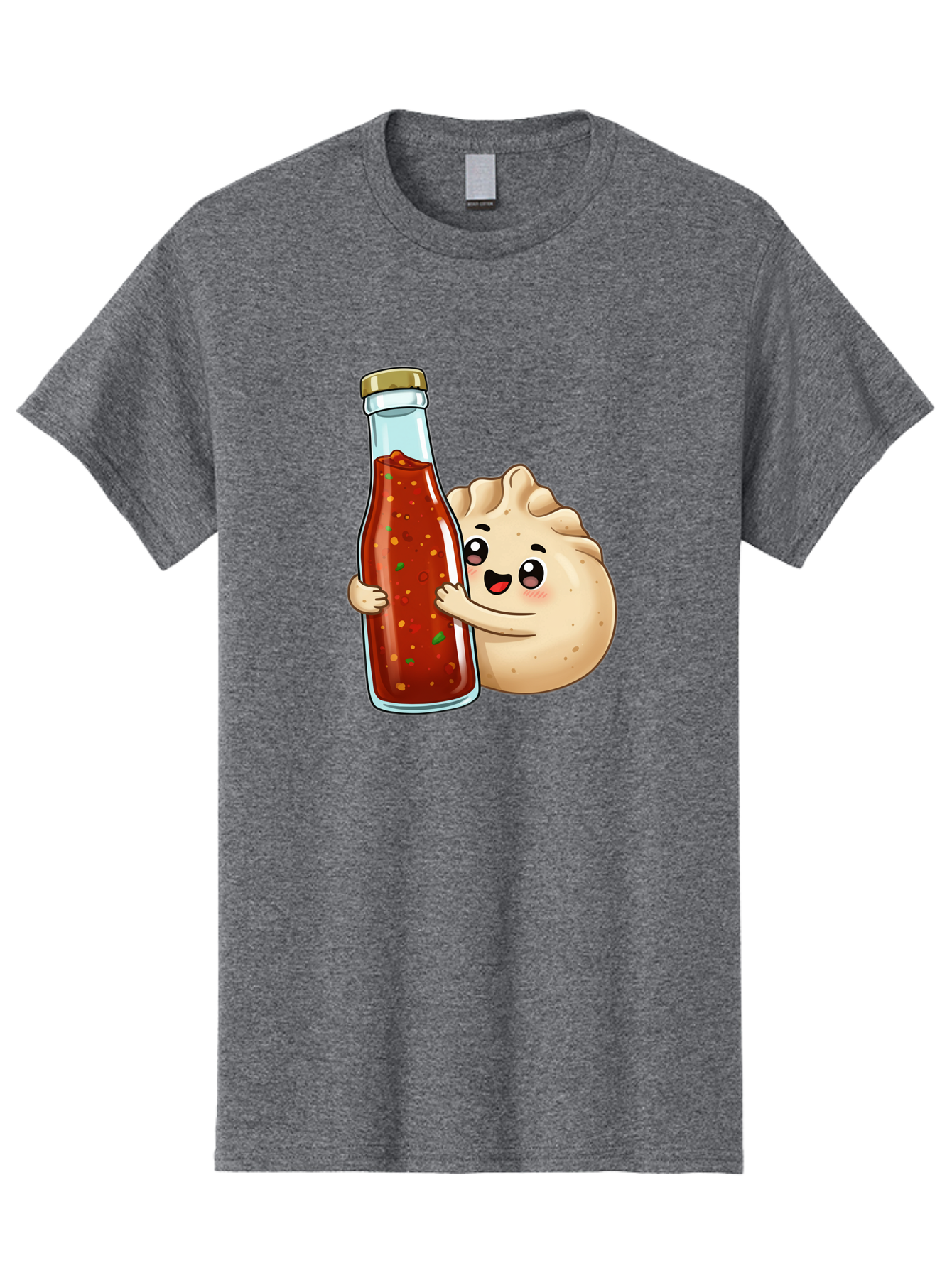 Dumpling-Hot-Sauce-Bottle Men'S Graphic Tee, 100% Cotton, Comfortable Casual Summer Wear, Machine Washable, Vintage Camera, Old Camera, Antique Camera, Black Camera, Classic Photography, Photography Equipment, Nostalgic Device, Film Camera, Baf048