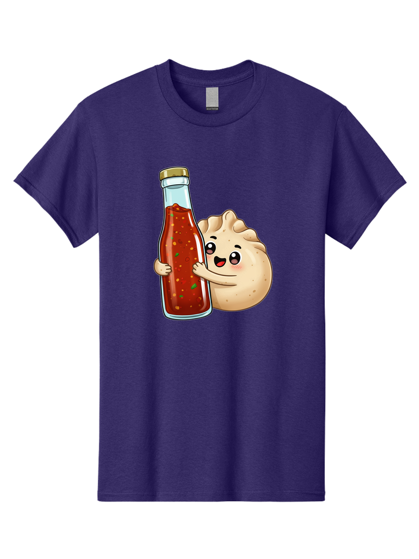 Dumpling-Hot-Sauce-Bottle Men'S Graphic Tee, 100% Cotton, Comfortable Casual Summer Wear, Machine Washable, Vintage Camera, Old Camera, Antique Camera, Black Camera, Classic Photography, Photography Equipment, Nostalgic Device, Film Camera, Baf048