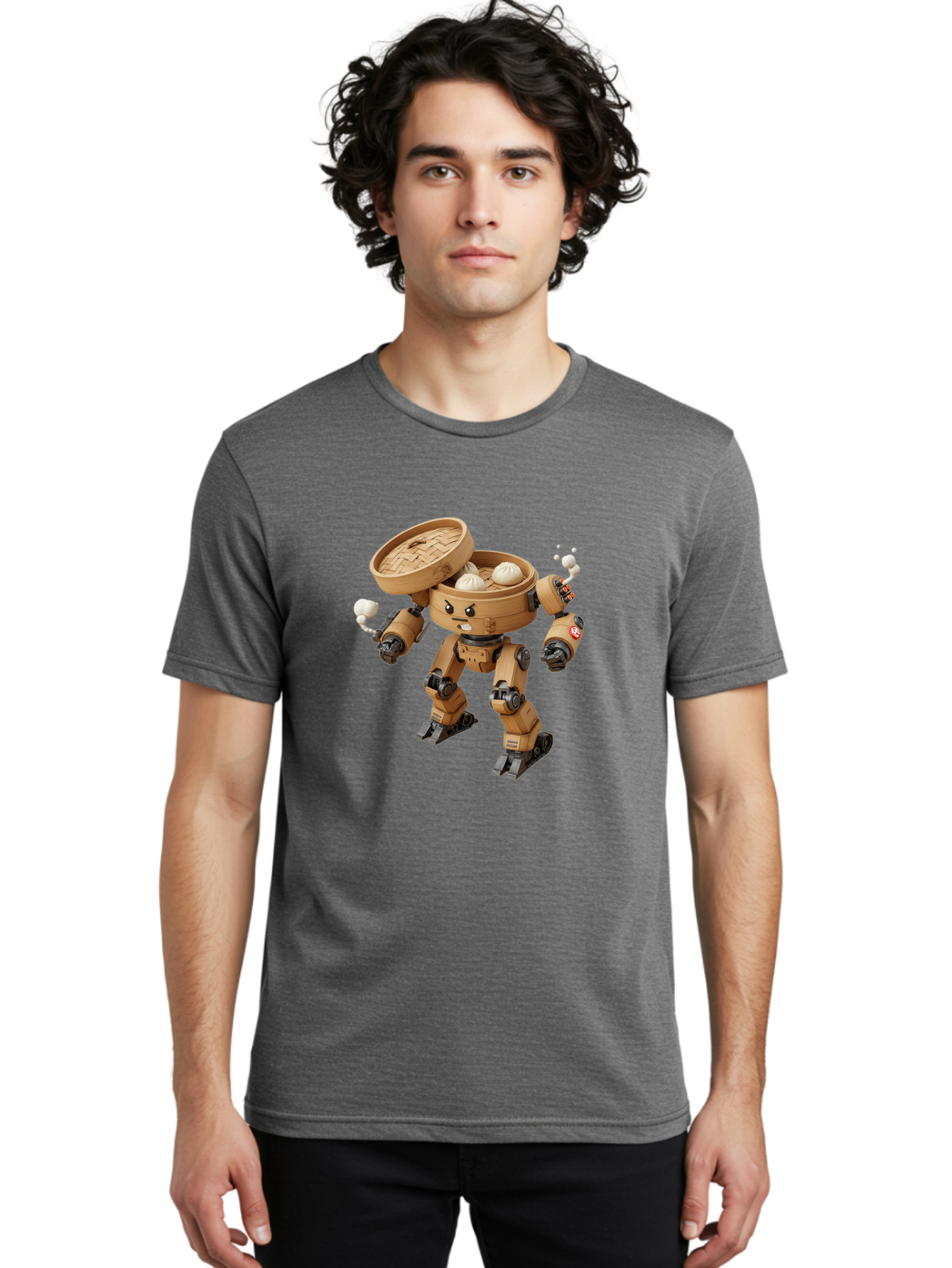 Dumpling-Robot Men'S Graphic Tee, 100% Cotton, Comfortable Casual Summer Wear, Machine Washable, Vintage Camera, Old Camera, Antique Camera, Black Camera, Classic Photography, Photography Equipment, Nostalgic Device, Film Camera, Camera Art Baf049