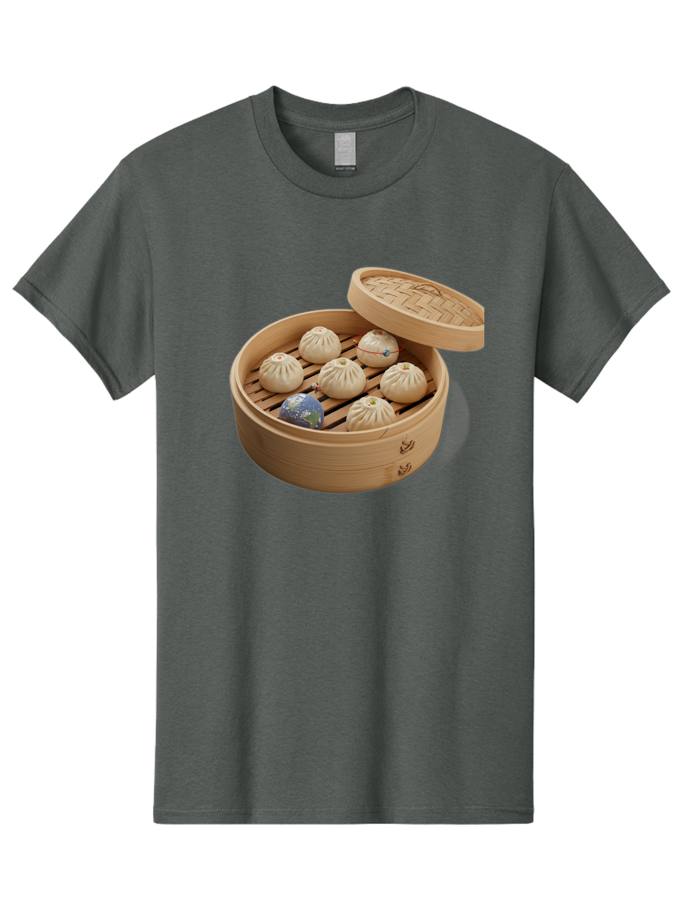 Dumplings-1 Men'S Graphic Tee, 100% Cotton, Comfortable Casual Summer Wear, Machine Washable, Vintage Camera, Old Camera, Antique Camera, Black Camera, Classic Photography, Photography Equipment, Nostalgic Device, Film Camera, Camera Art Baf051