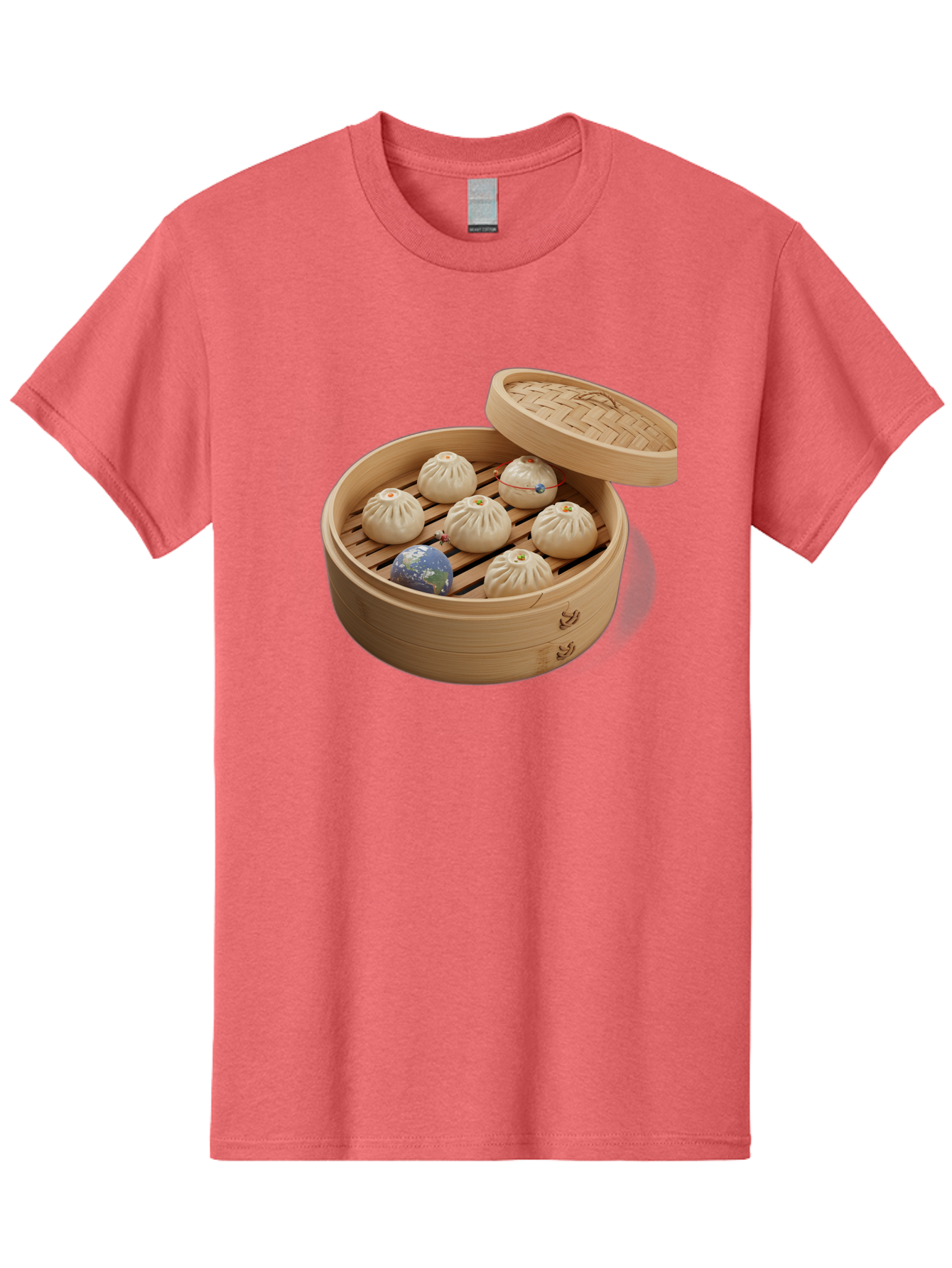 Dumplings-1 Men'S Graphic Tee, 100% Cotton, Comfortable Casual Summer Wear, Machine Washable, Vintage Camera, Old Camera, Antique Camera, Black Camera, Classic Photography, Photography Equipment, Nostalgic Device, Film Camera, Camera Art Baf051