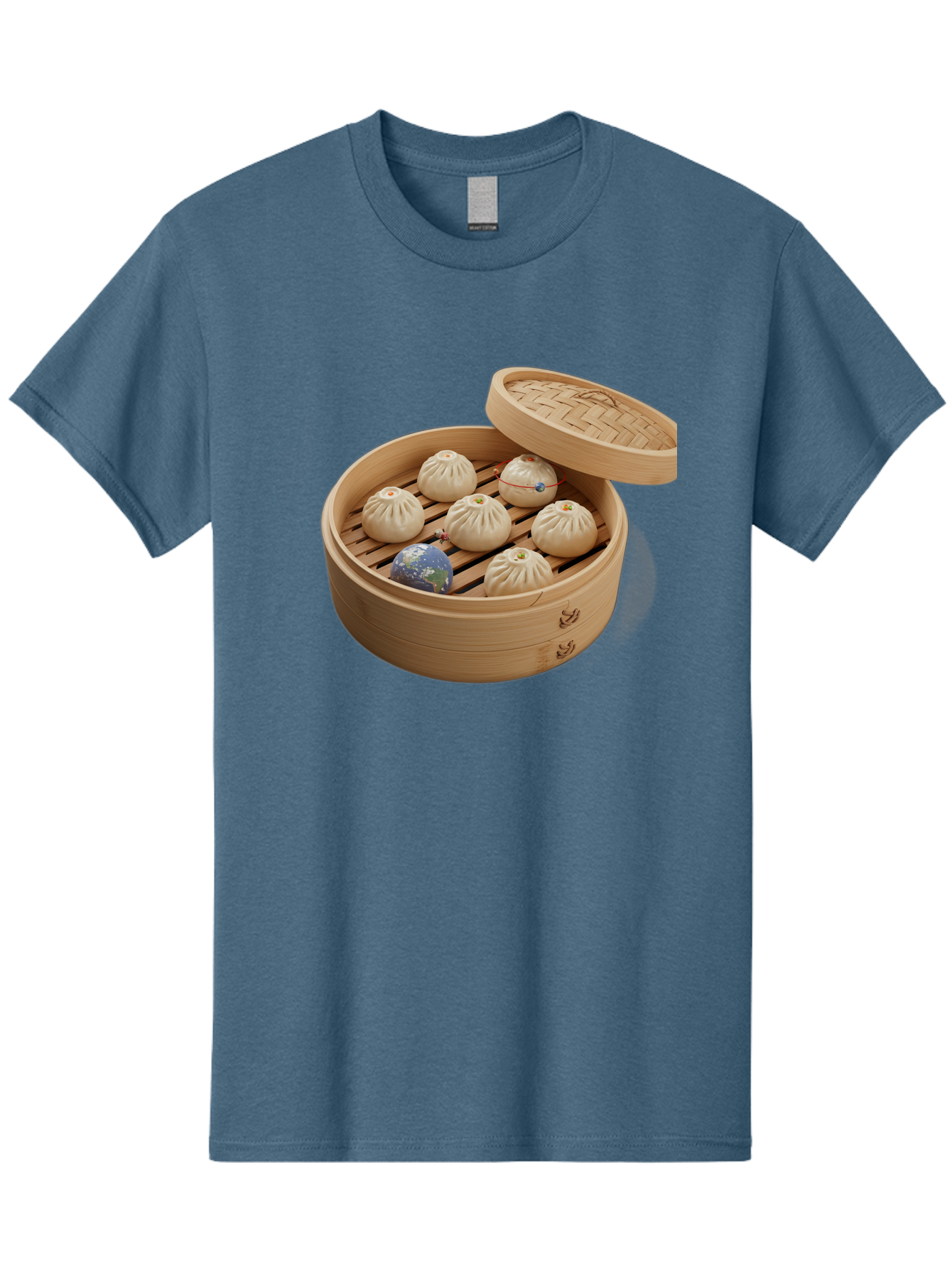 Dumplings-1 Men'S Graphic Tee, 100% Cotton, Comfortable Casual Summer Wear, Machine Washable, Vintage Camera, Old Camera, Antique Camera, Black Camera, Classic Photography, Photography Equipment, Nostalgic Device, Film Camera, Camera Art Baf051