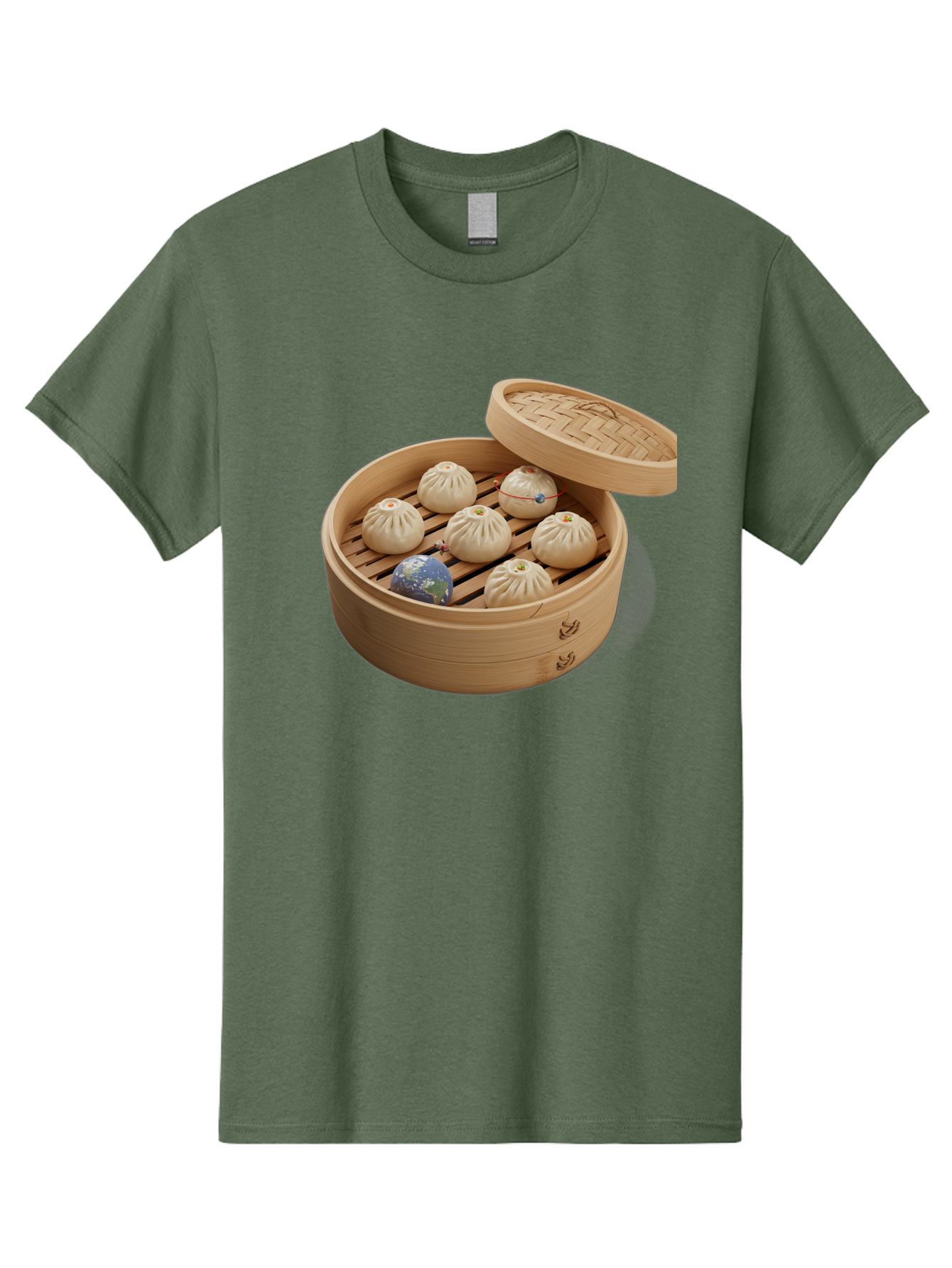 Dumplings-1 Men'S Graphic Tee, 100% Cotton, Comfortable Casual Summer Wear, Machine Washable, Vintage Camera, Old Camera, Antique Camera, Black Camera, Classic Photography, Photography Equipment, Nostalgic Device, Film Camera, Camera Art Baf051