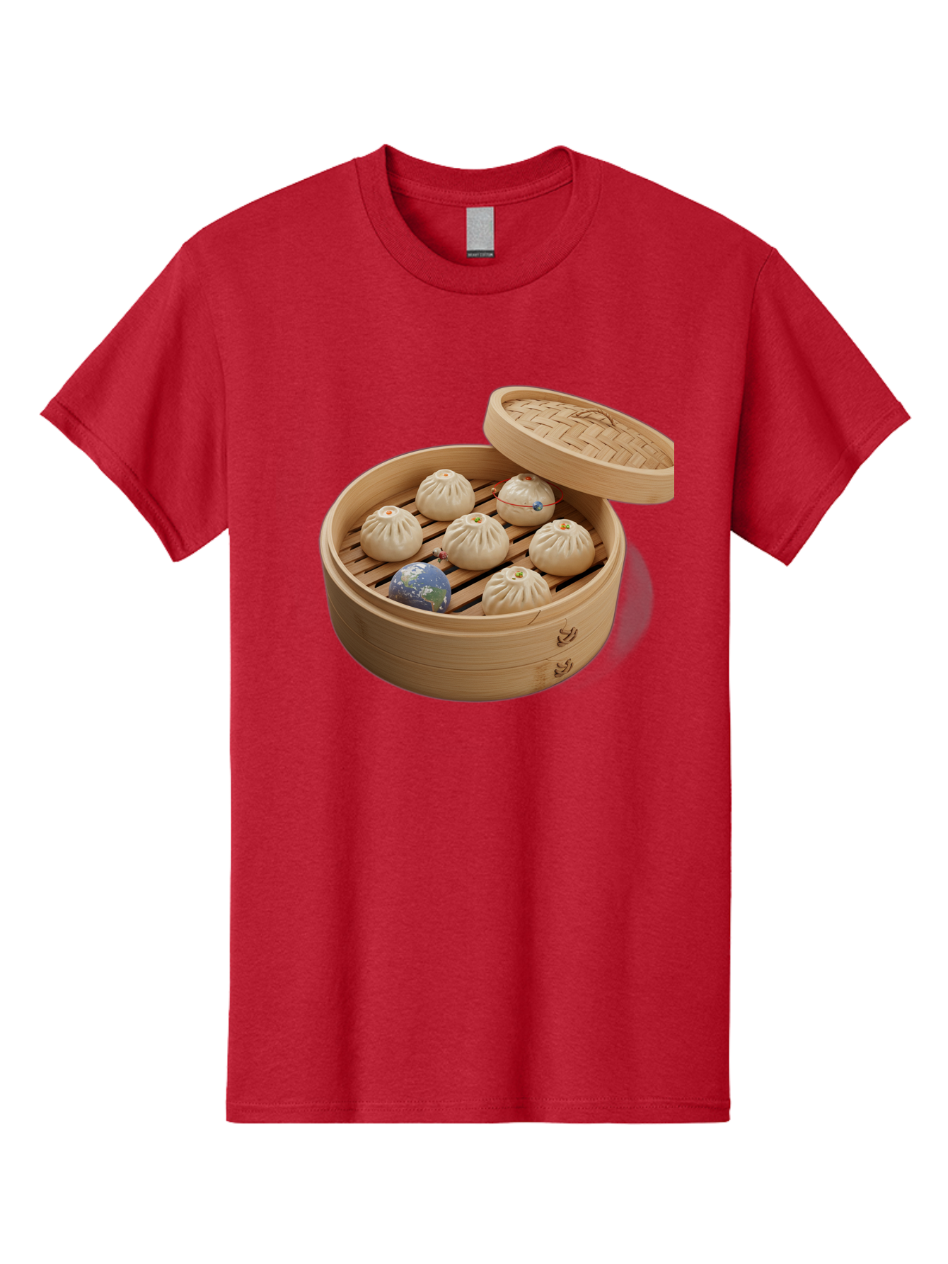 Dumplings-1 Men'S Graphic Tee, 100% Cotton, Comfortable Casual Summer Wear, Machine Washable, Vintage Camera, Old Camera, Antique Camera, Black Camera, Classic Photography, Photography Equipment, Nostalgic Device, Film Camera, Camera Art Baf051