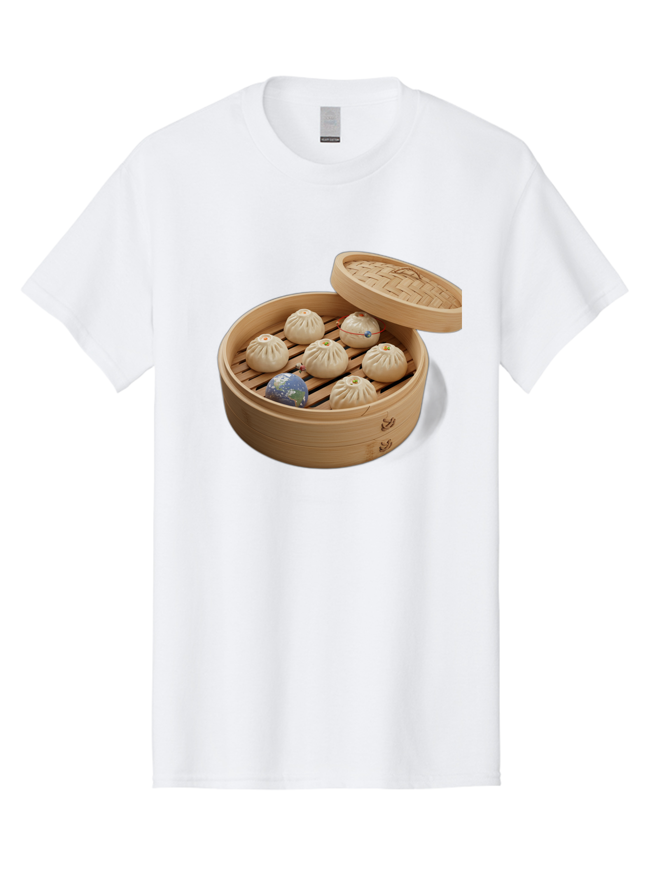 Dumplings-1 Men'S Graphic Tee, 100% Cotton, Comfortable Casual Summer Wear, Machine Washable, Vintage Camera, Old Camera, Antique Camera, Black Camera, Classic Photography, Photography Equipment, Nostalgic Device, Film Camera, Camera Art Baf051