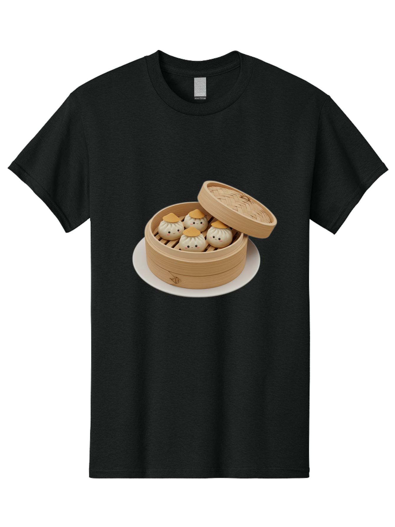 Dumplings-Steamer Men'S Graphic Tee, 100% Cotton, Comfortable Casual Summer Wear, Machine Washable, Vintage Camera, Old Camera, Antique Camera, Black Camera, Classic Photography, Photography Equipment, Nostalgic Device, Film Camera, Camera Art Baf052