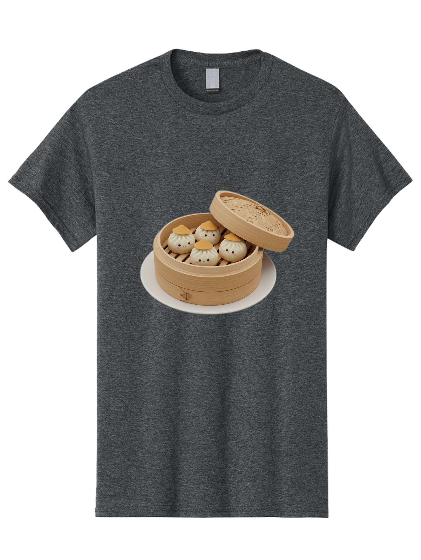 Dumplings-Steamer Men'S Graphic Tee, 100% Cotton, Comfortable Casual Summer Wear, Machine Washable, Vintage Camera, Old Camera, Antique Camera, Black Camera, Classic Photography, Photography Equipment, Nostalgic Device, Film Camera, Camera Art Baf052