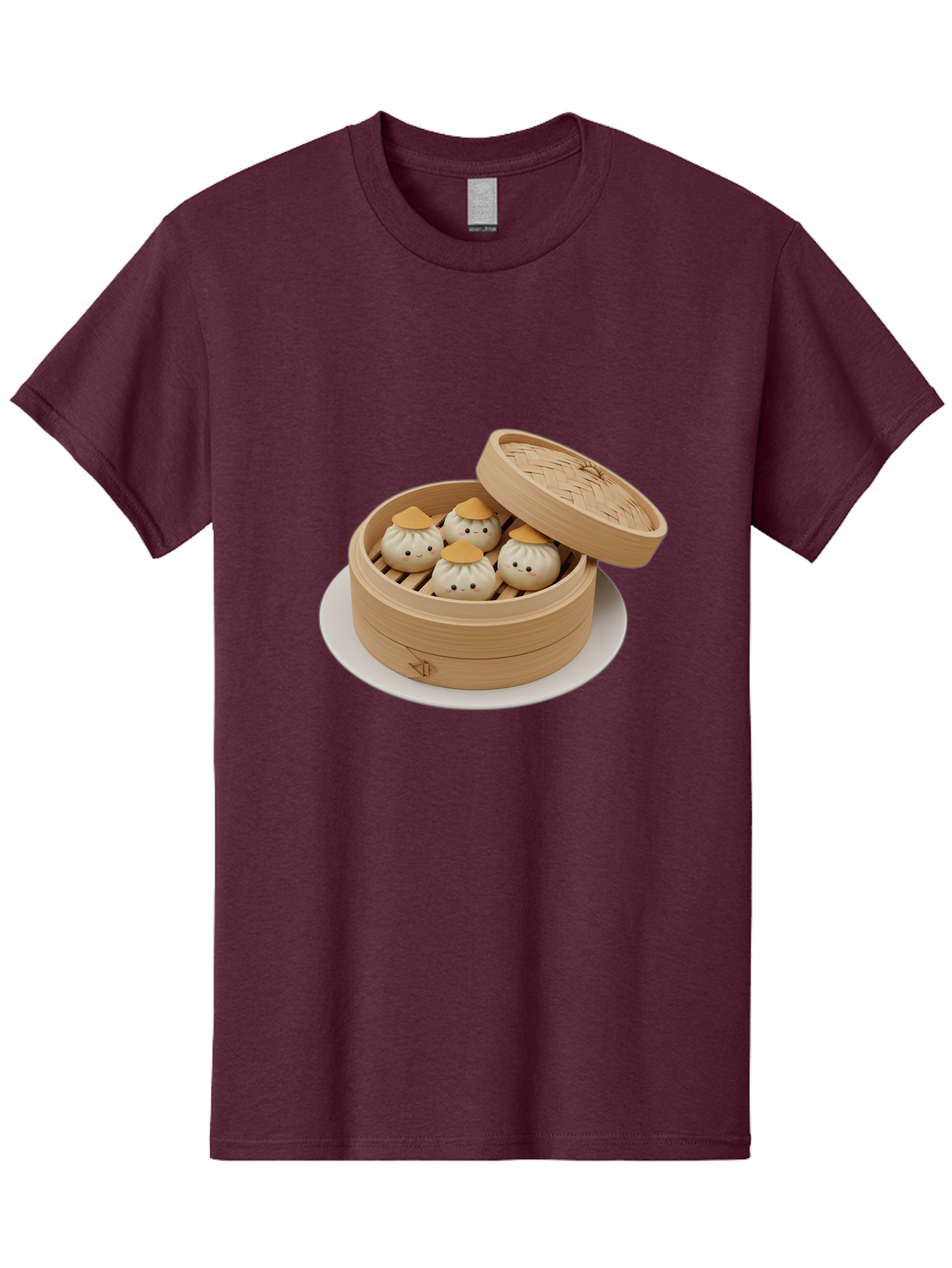 Dumplings-Steamer Men'S Graphic Tee, 100% Cotton, Comfortable Casual Summer Wear, Machine Washable, Vintage Camera, Old Camera, Antique Camera, Black Camera, Classic Photography, Photography Equipment, Nostalgic Device, Film Camera, Camera Art Baf052