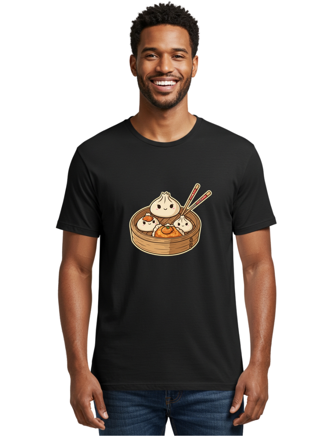 Dumplings Men'S Graphic Tee, 100% Cotton, Comfortable Casual Summer Wear, Machine Washable, Vintage Camera, Old Camera, Antique Camera, Black Camera, Classic Photography, Photography Equipment, Nostalgic Device, Film Camera, Camera Art Baf053
