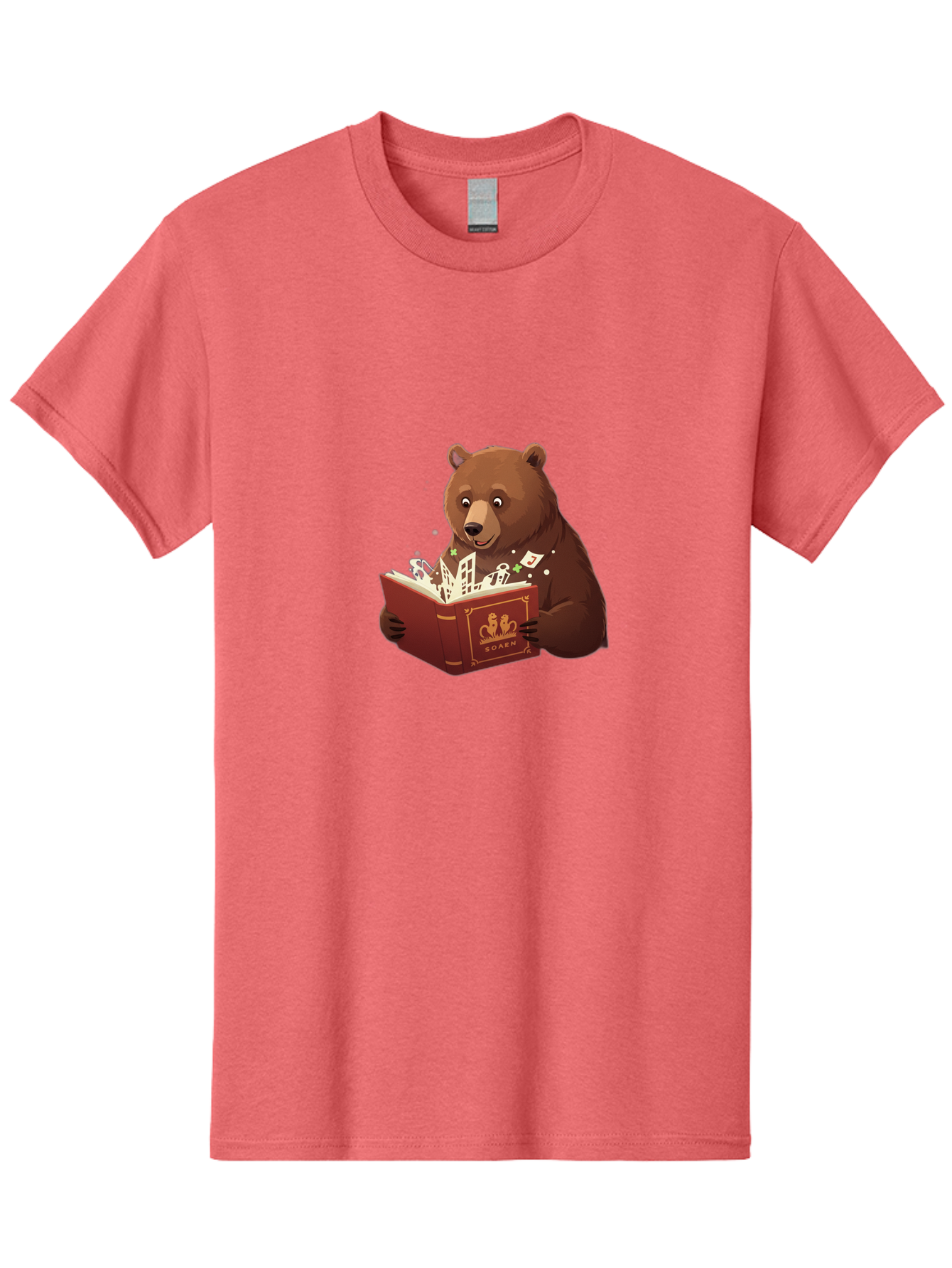 Eden-Bear-Reading-Book Men'S Graphic Tee, 100% Cotton, Comfortable Casual Summer Wear, Machine Washable, Vintage Camera, Old Camera, Antique Camera, Black Camera, Classic Photography, Photography Equipment, Nostalgic Device, Film Camera, Baf054