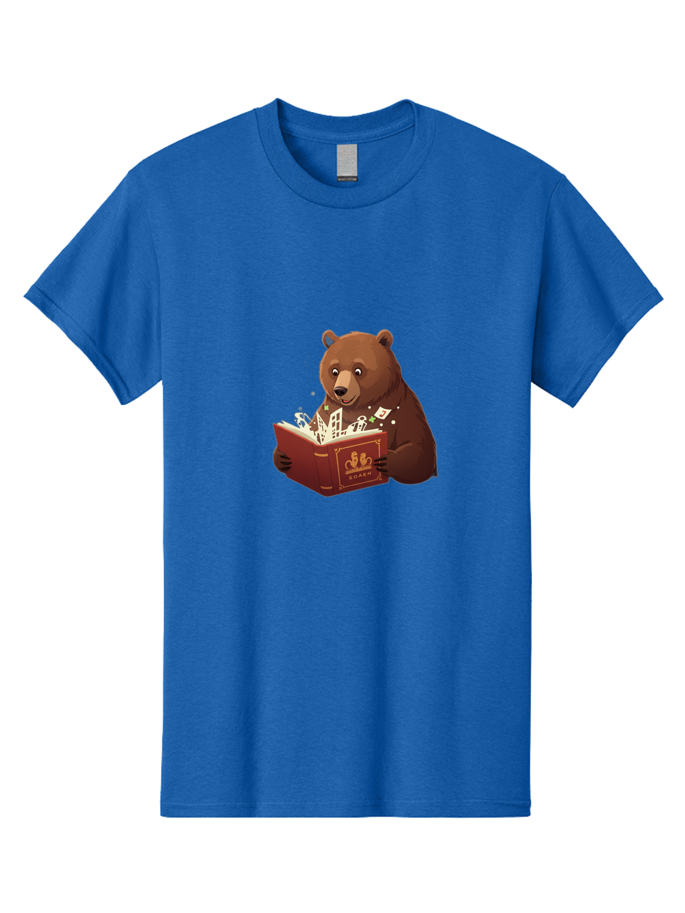 Eden-Bear-Reading-Book Men'S Graphic Tee, 100% Cotton, Comfortable Casual Summer Wear, Machine Washable, Vintage Camera, Old Camera, Antique Camera, Black Camera, Classic Photography, Photography Equipment, Nostalgic Device, Film Camera, Baf054