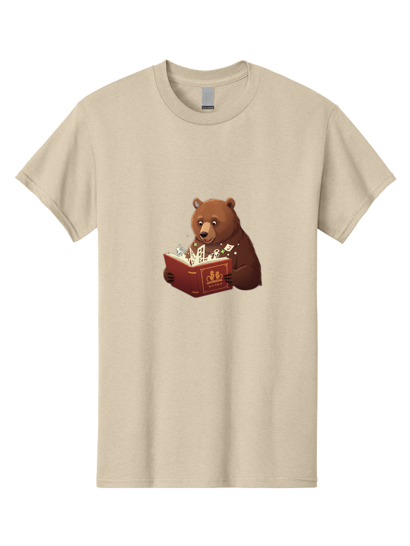 Eden-Bear-Reading-Book Men'S Graphic Tee, 100% Cotton, Comfortable Casual Summer Wear, Machine Washable, Vintage Camera, Old Camera, Antique Camera, Black Camera, Classic Photography, Photography Equipment, Nostalgic Device, Film Camera, Baf054