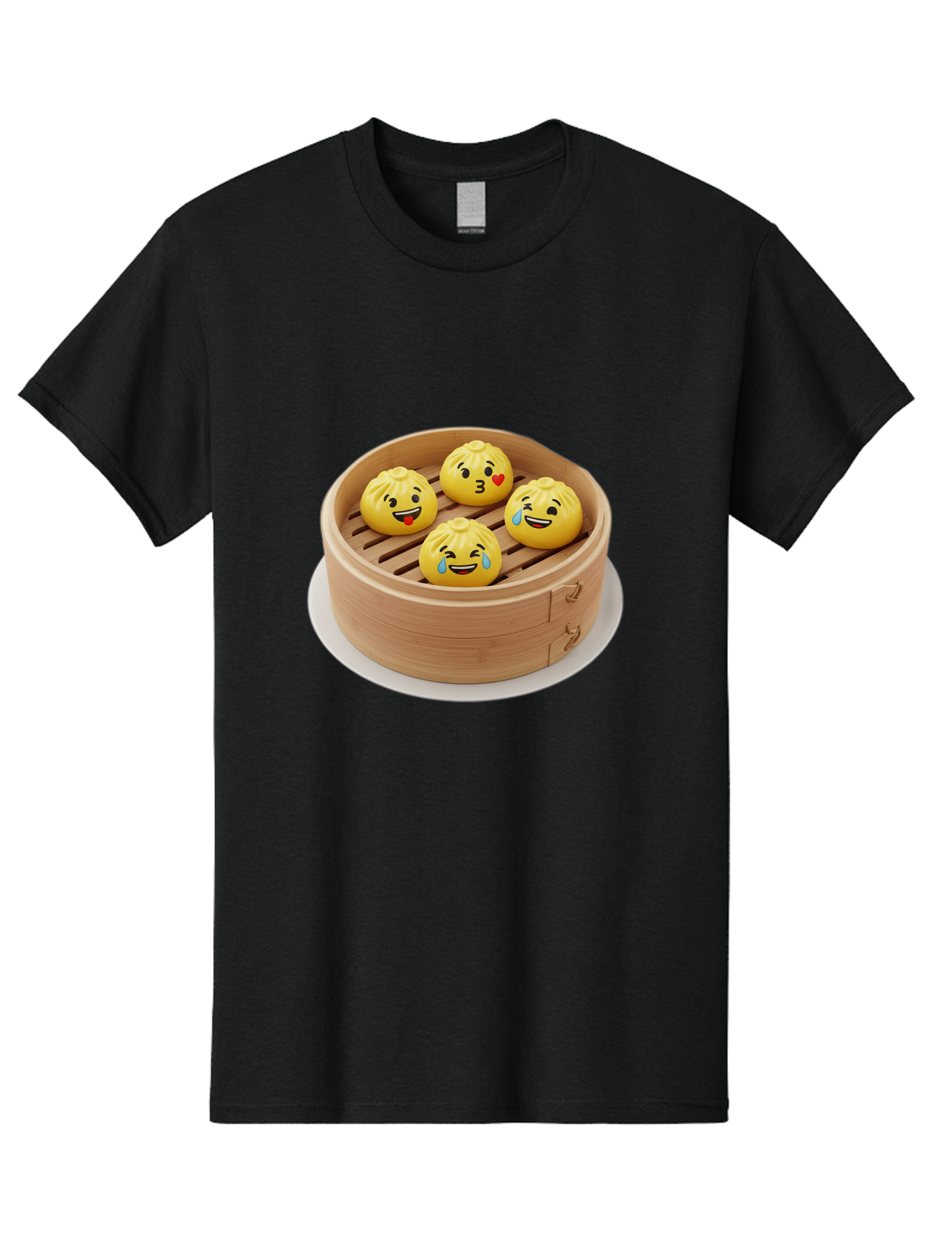 Emoji-Dumplings Men'S Graphic Tee, 100% Cotton, Comfortable Casual Summer Wear, Machine Washable, Vintage Camera, Old Camera, Antique Camera, Black Camera, Classic Photography, Photography Equipment, Nostalgic Device, Film Camera, Camera Art Baf057