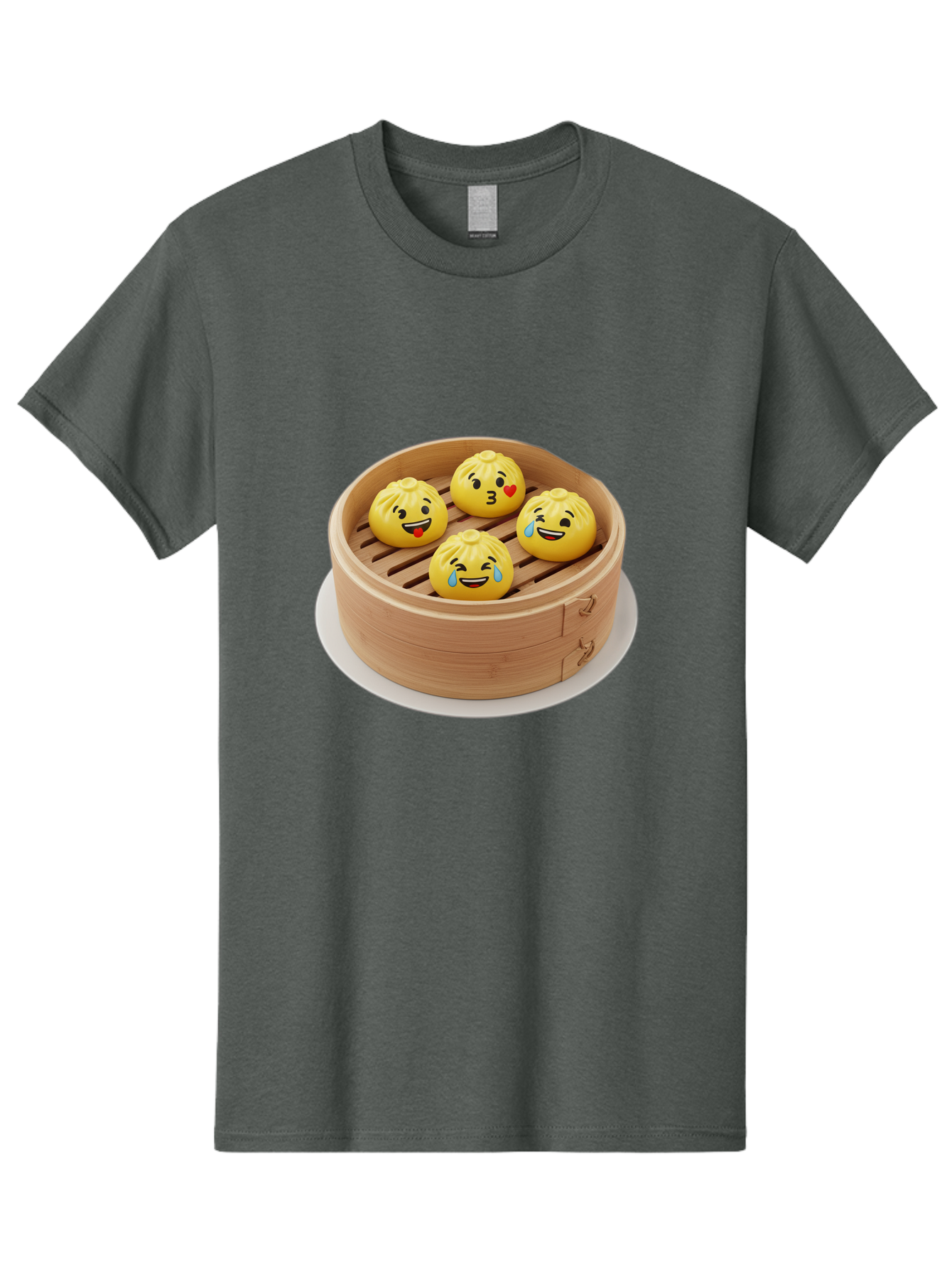 Emoji-Dumplings Men'S Graphic Tee, 100% Cotton, Comfortable Casual Summer Wear, Machine Washable, Vintage Camera, Old Camera, Antique Camera, Black Camera, Classic Photography, Photography Equipment, Nostalgic Device, Film Camera, Camera Art Baf057