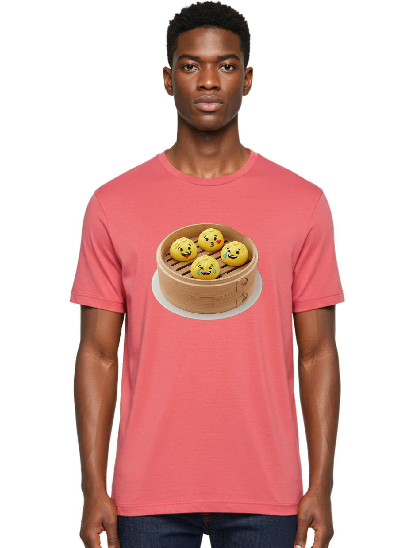 Emoji-Dumplings Men'S Graphic Tee, 100% Cotton, Comfortable Casual Summer Wear, Machine Washable, Vintage Camera, Old Camera, Antique Camera, Black Camera, Classic Photography, Photography Equipment, Nostalgic Device, Film Camera, Camera Art Baf057