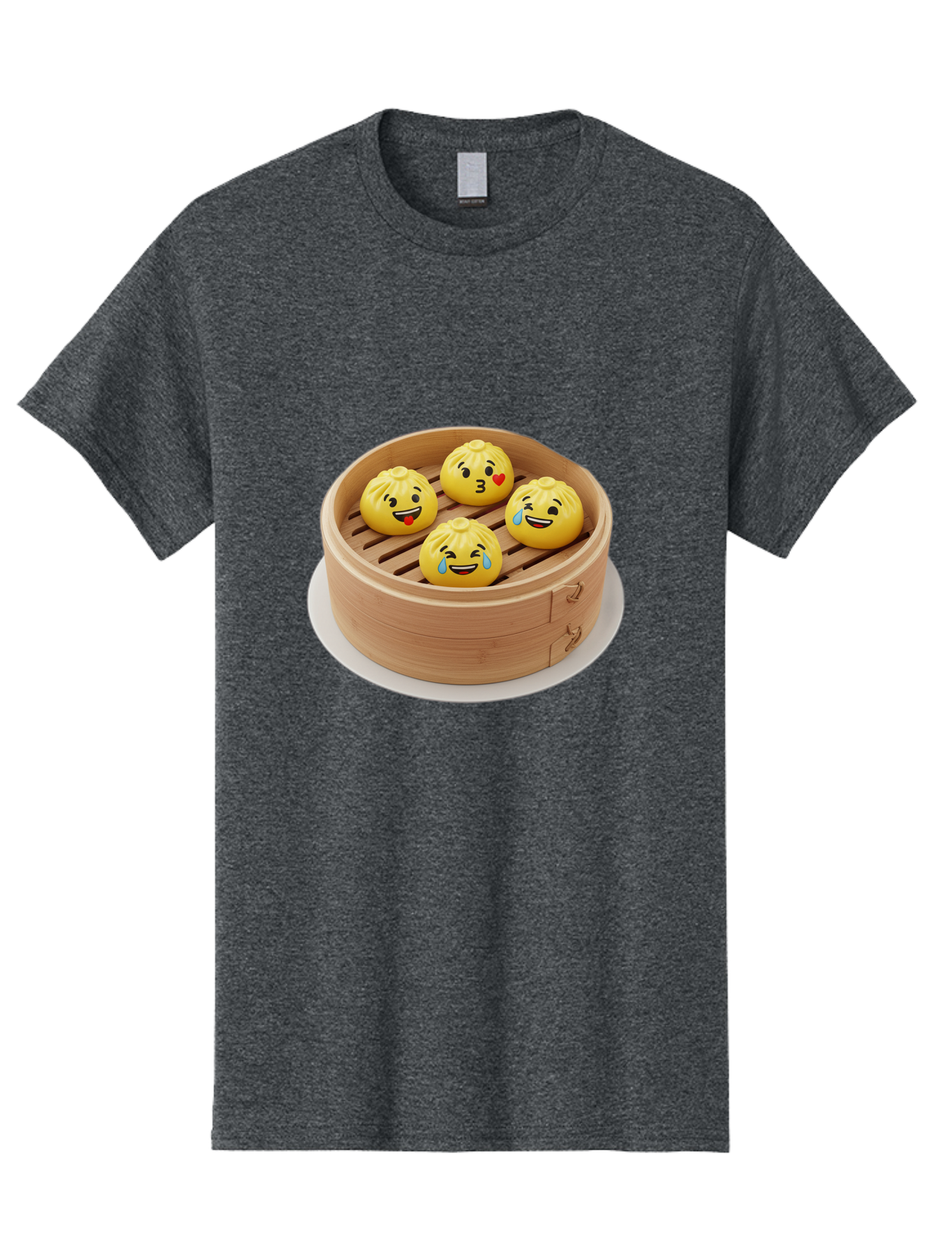 Emoji-Dumplings Men'S Graphic Tee, 100% Cotton, Comfortable Casual Summer Wear, Machine Washable, Vintage Camera, Old Camera, Antique Camera, Black Camera, Classic Photography, Photography Equipment, Nostalgic Device, Film Camera, Camera Art Baf057