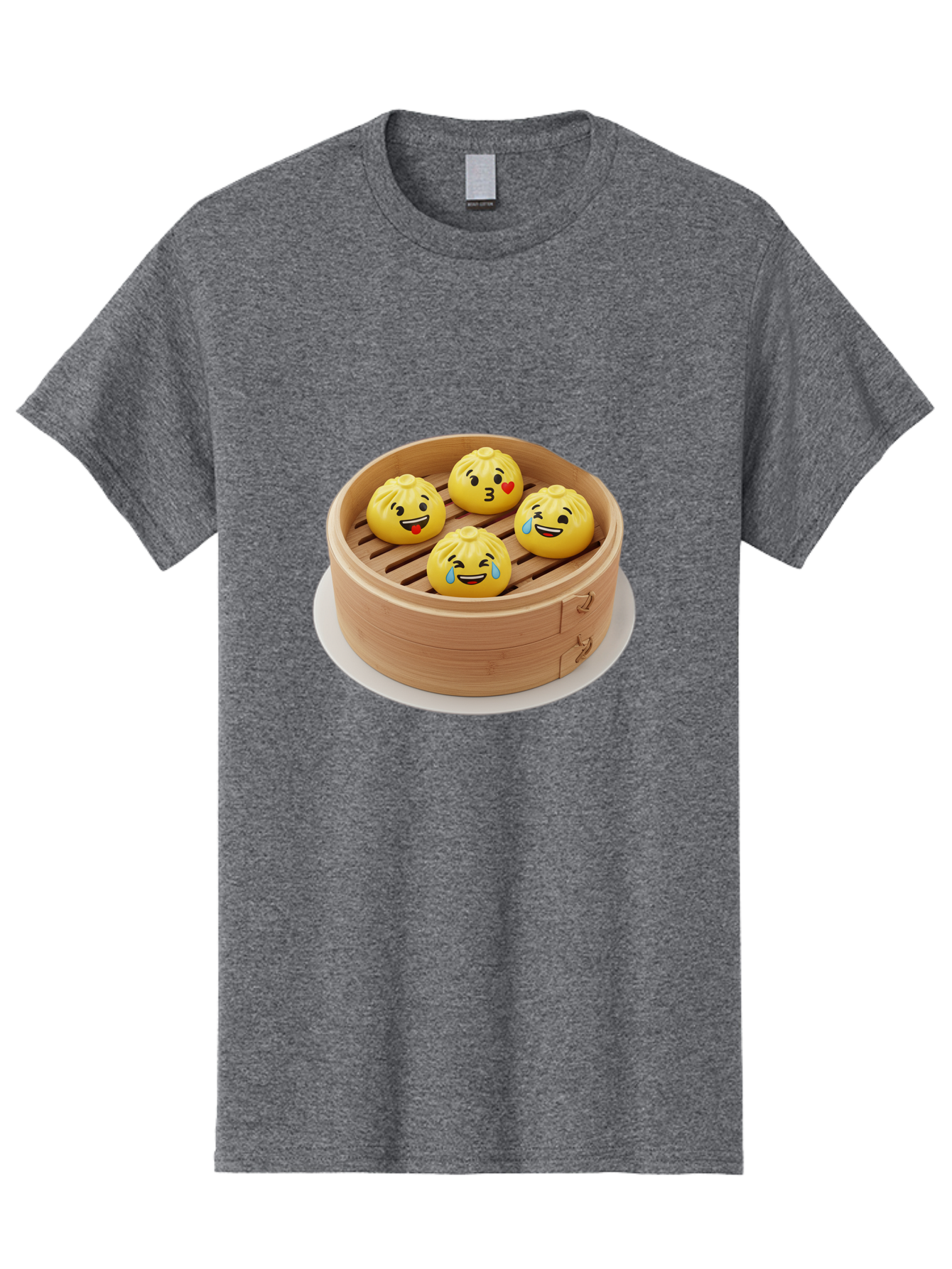 Emoji-Dumplings Men'S Graphic Tee, 100% Cotton, Comfortable Casual Summer Wear, Machine Washable, Vintage Camera, Old Camera, Antique Camera, Black Camera, Classic Photography, Photography Equipment, Nostalgic Device, Film Camera, Camera Art Baf057