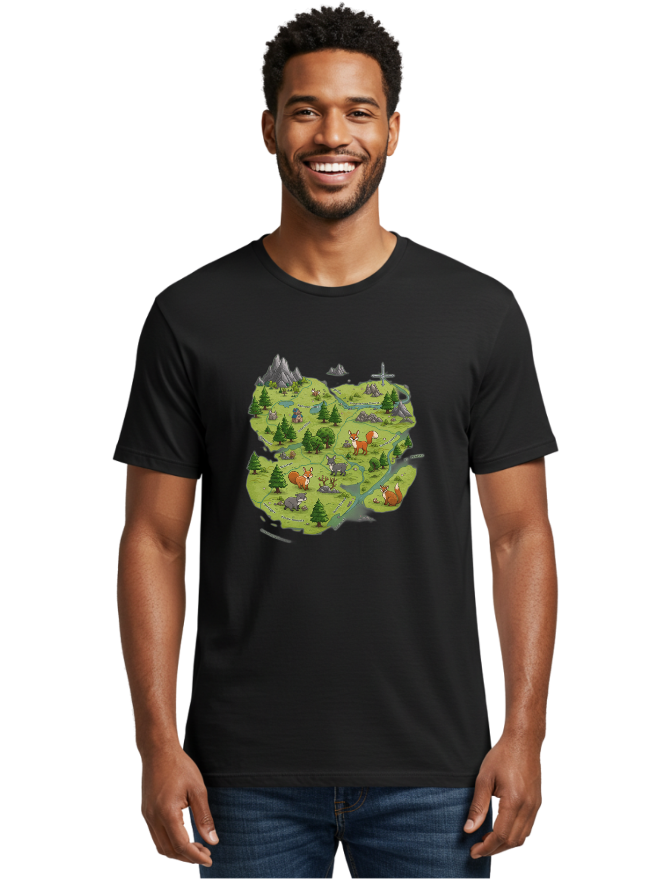 Fantasy-Forest Men'S Graphic Tee, 100% Cotton, Comfortable Casual Summer Wear, Machine Washable, Vintage Camera, Old Camera, Antique Camera, Black Camera, Classic Photography, Photography Equipment, Nostalgic Device, Film Camera, Camera Art Baf058